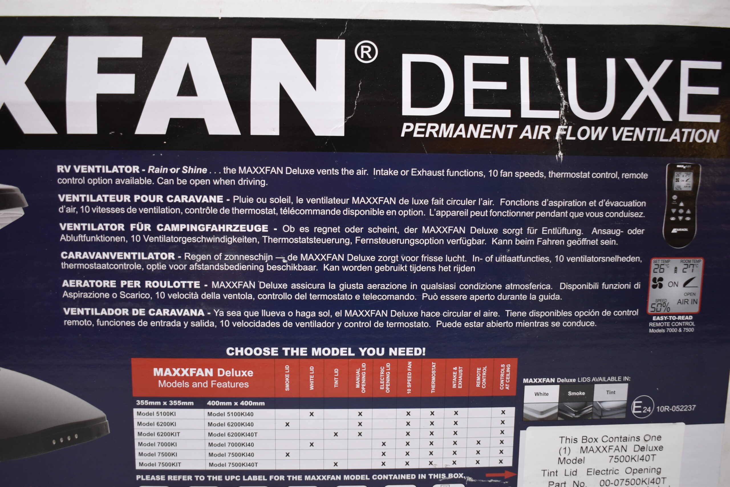 Maxxfan Deluxe Allwetter Ventilator; 12 Volt – Bild 14