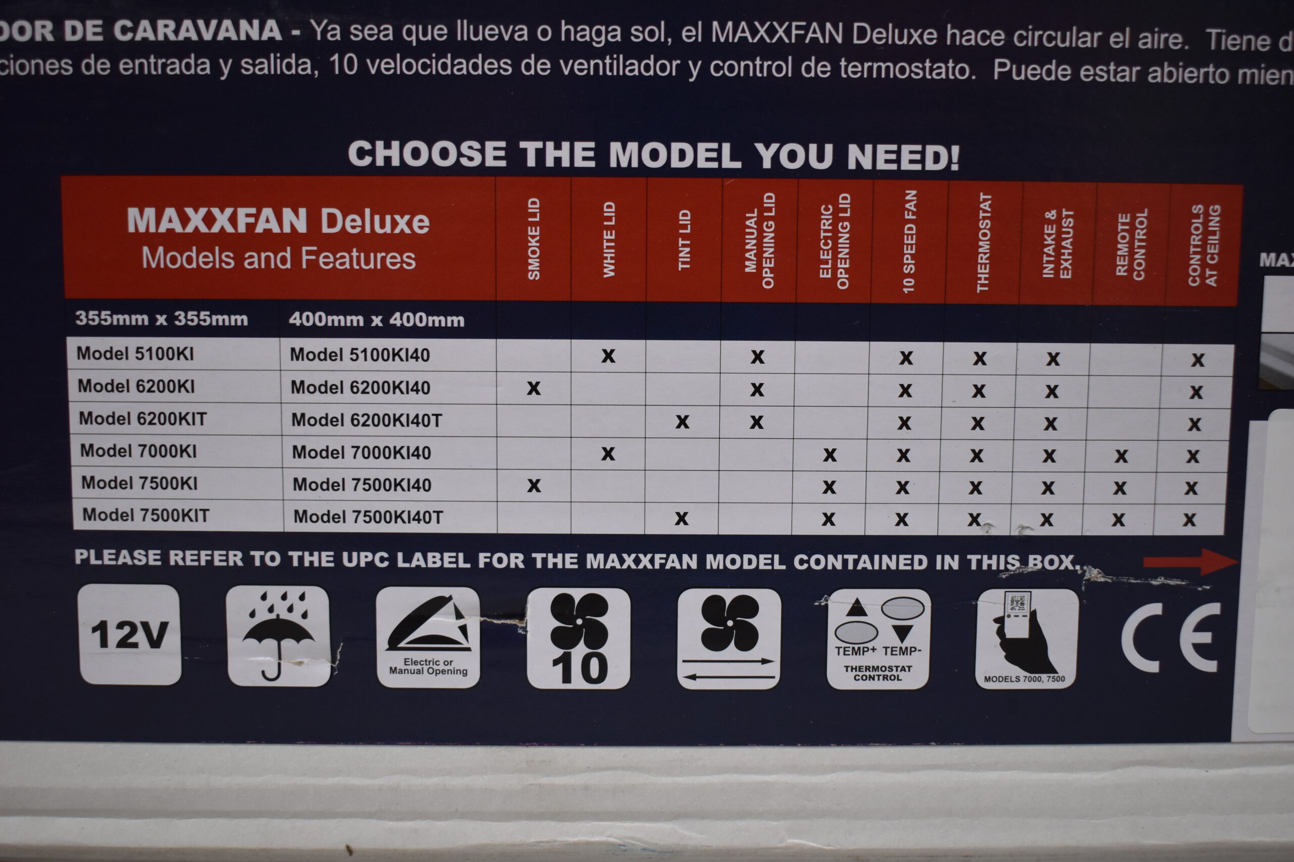 Maxxfan Deluxe Allwetter Ventilator; 12 Volt – Bild 15