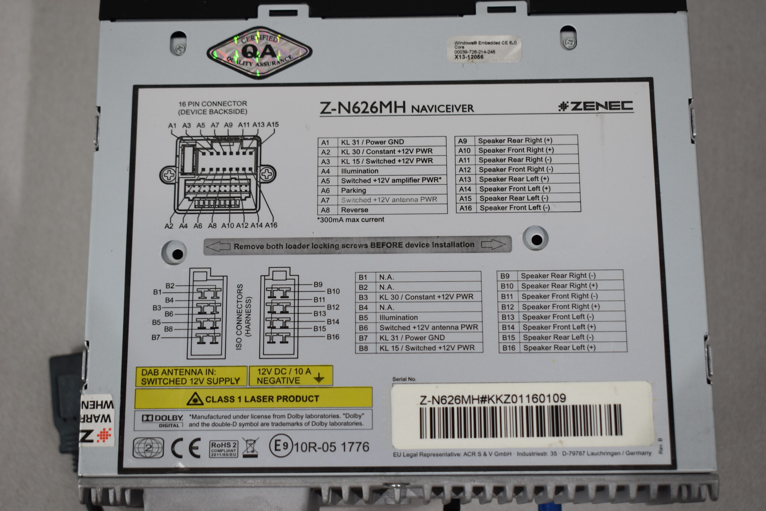 Zenec Navi Z-N626MH – Bild 9