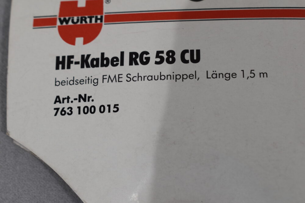 Würth HF-Kabel RG58CU; 1,5m – Bild 4