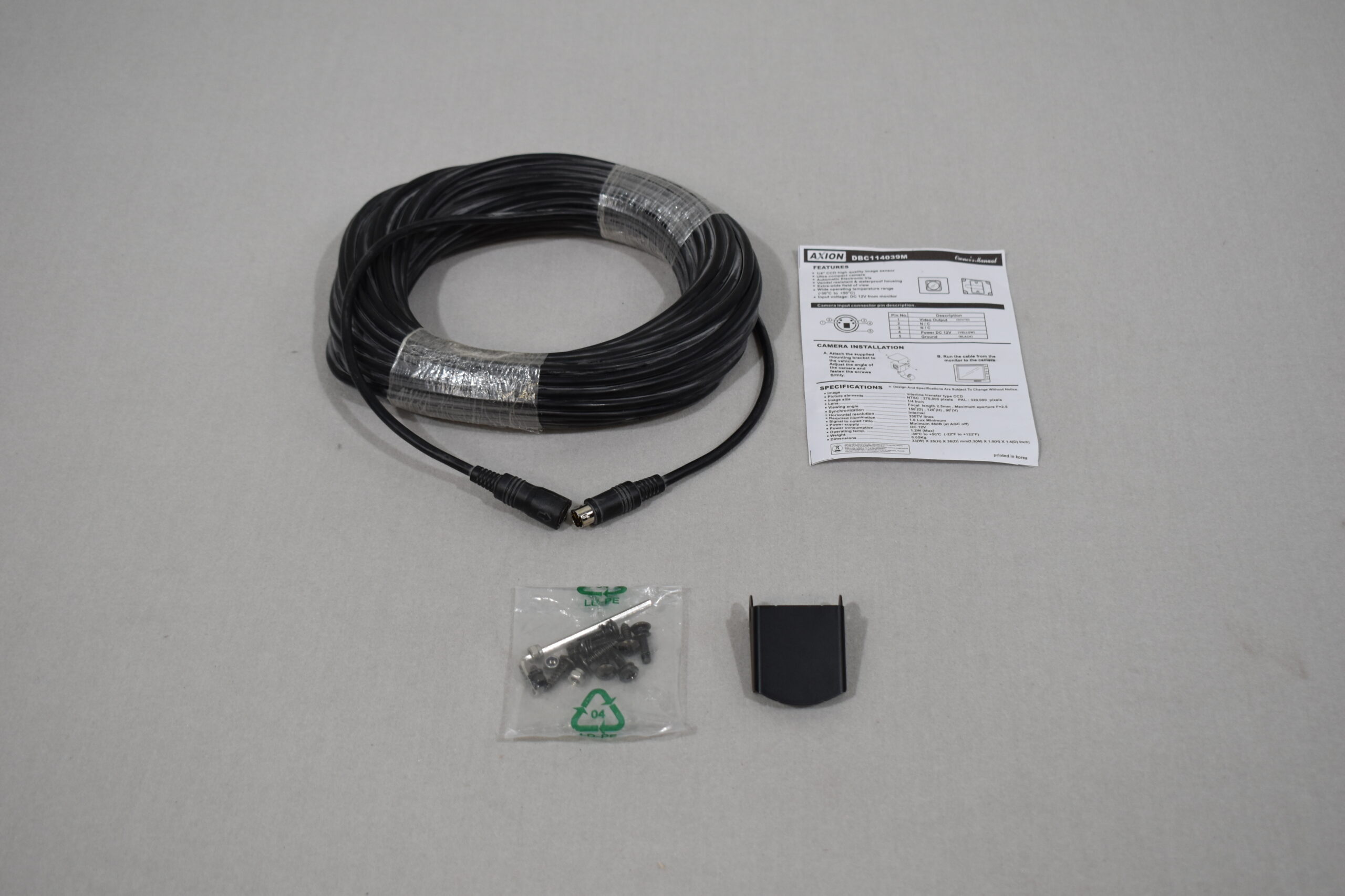 Axion DBC114039M Rückfahrkamera incl. 20 Meter Kabel und Halter – Bild 6