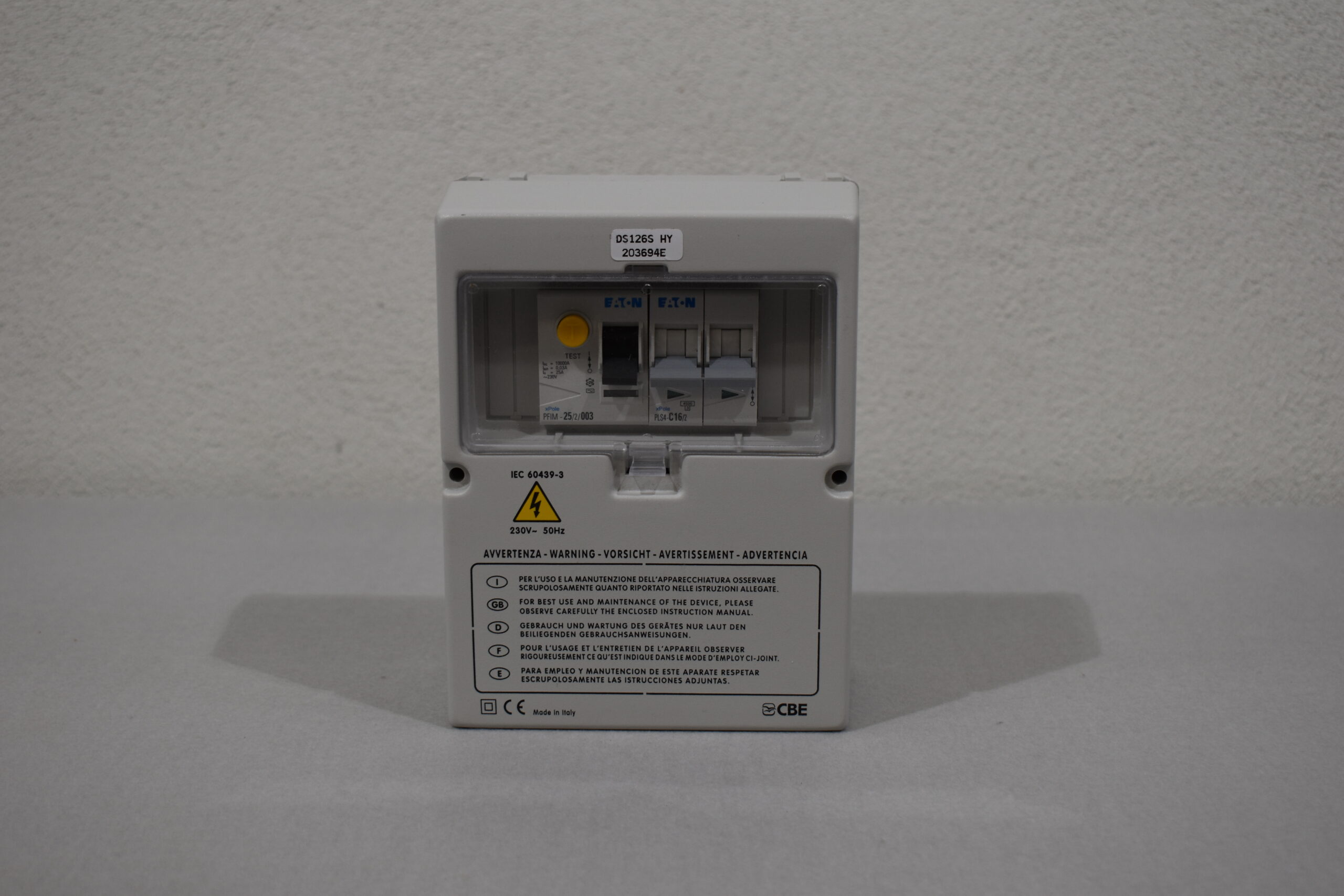 CBE Sicherungsschrank IEC60439-3 – Bild 2