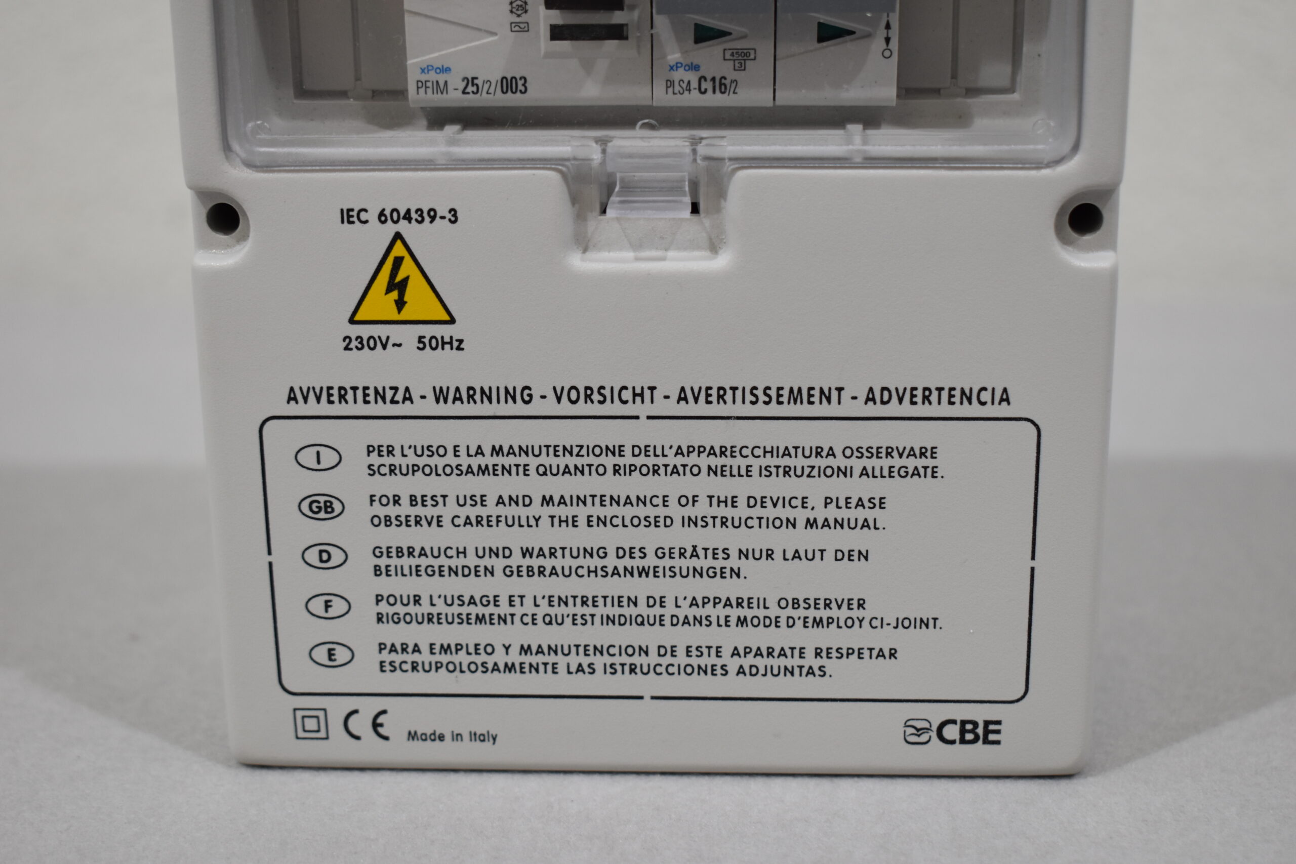 CBE Sicherungsschrank IEC60439-3 – Bild 4
