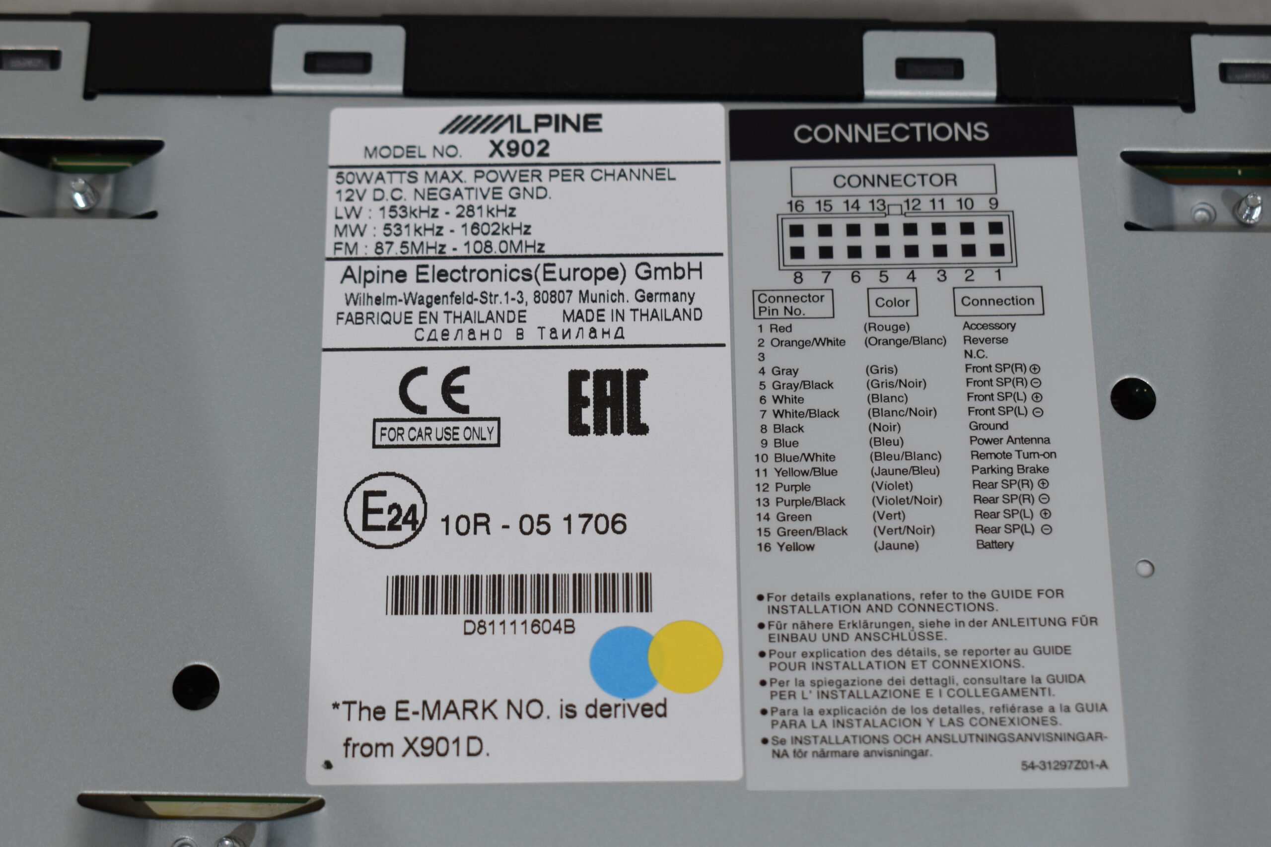 Alpine Navi X902D-ID – Bild 12