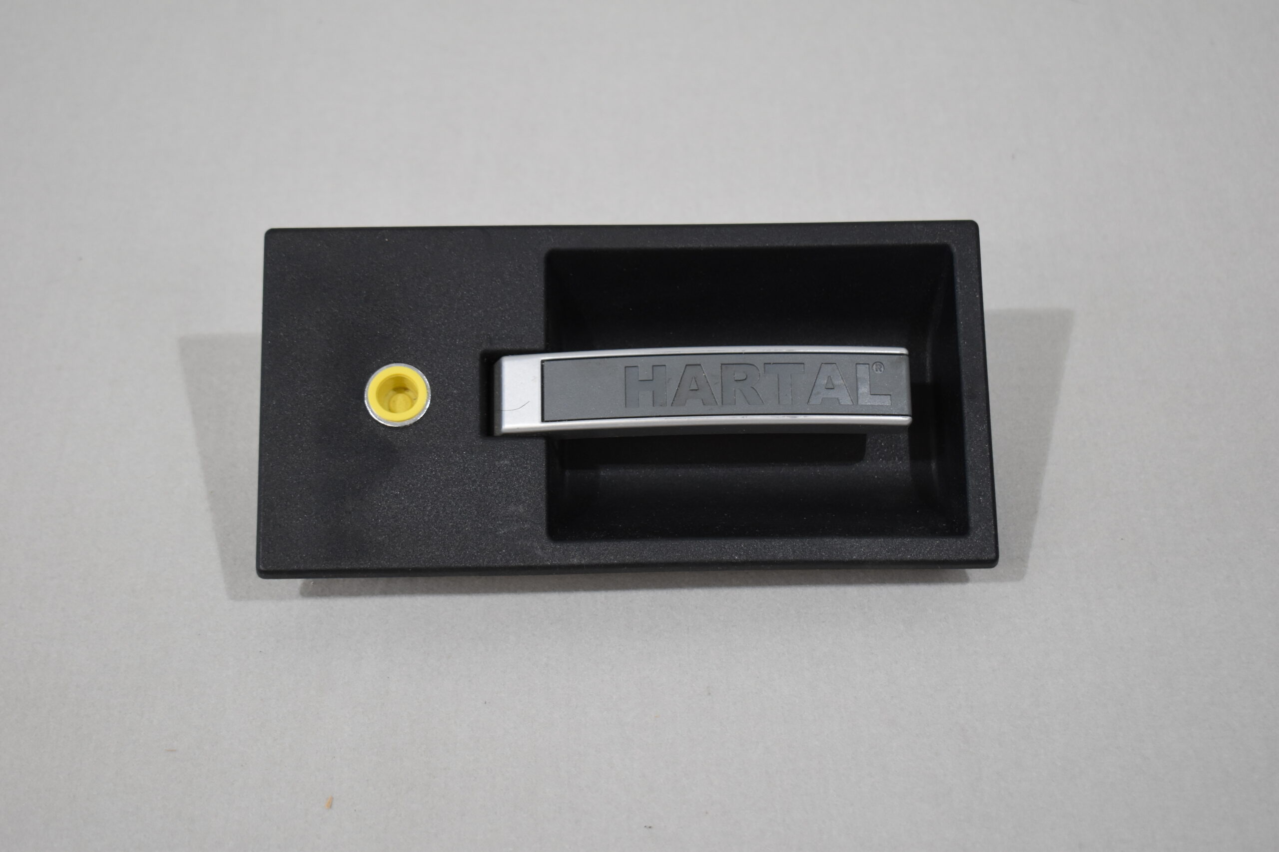 Hartal Außengriff für Aufbautür; schwarz – Bild 2