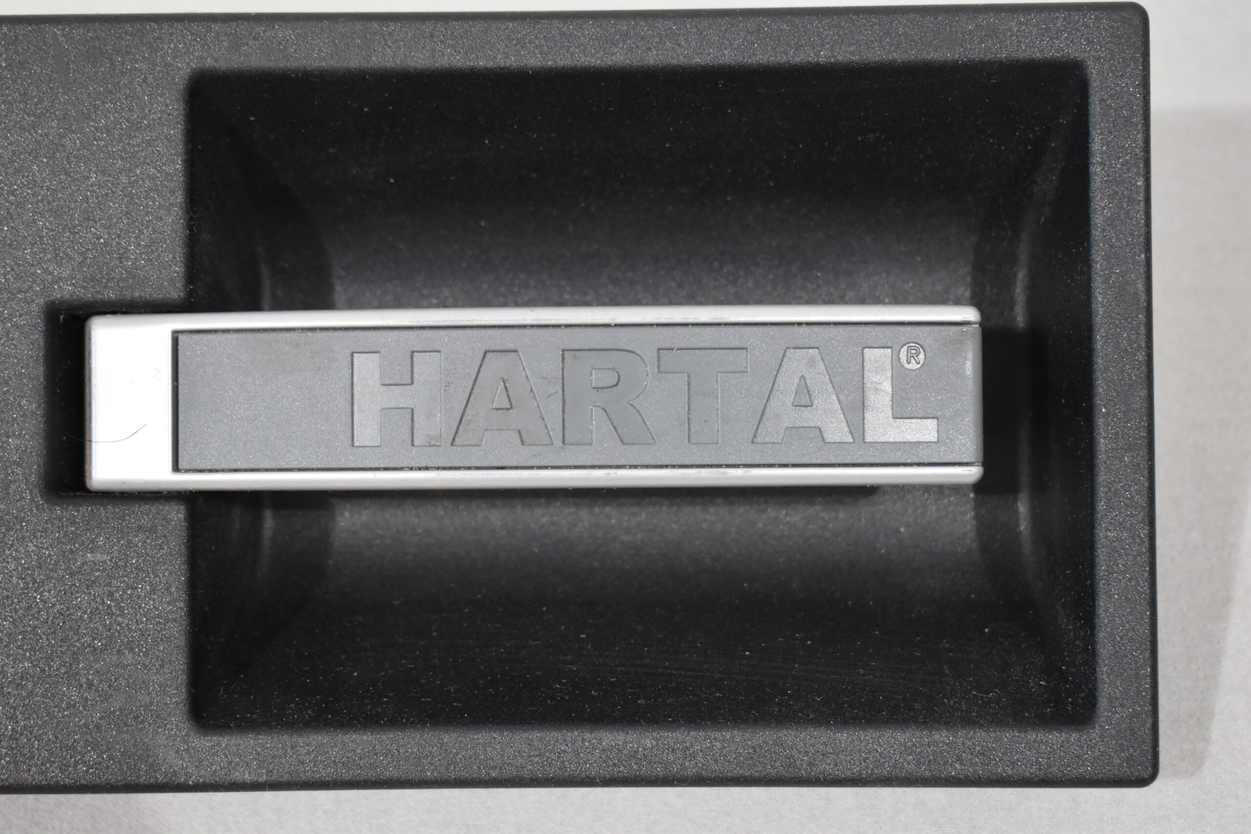 Hartal Außengriff für Aufbautür; schwarz – Bild 3