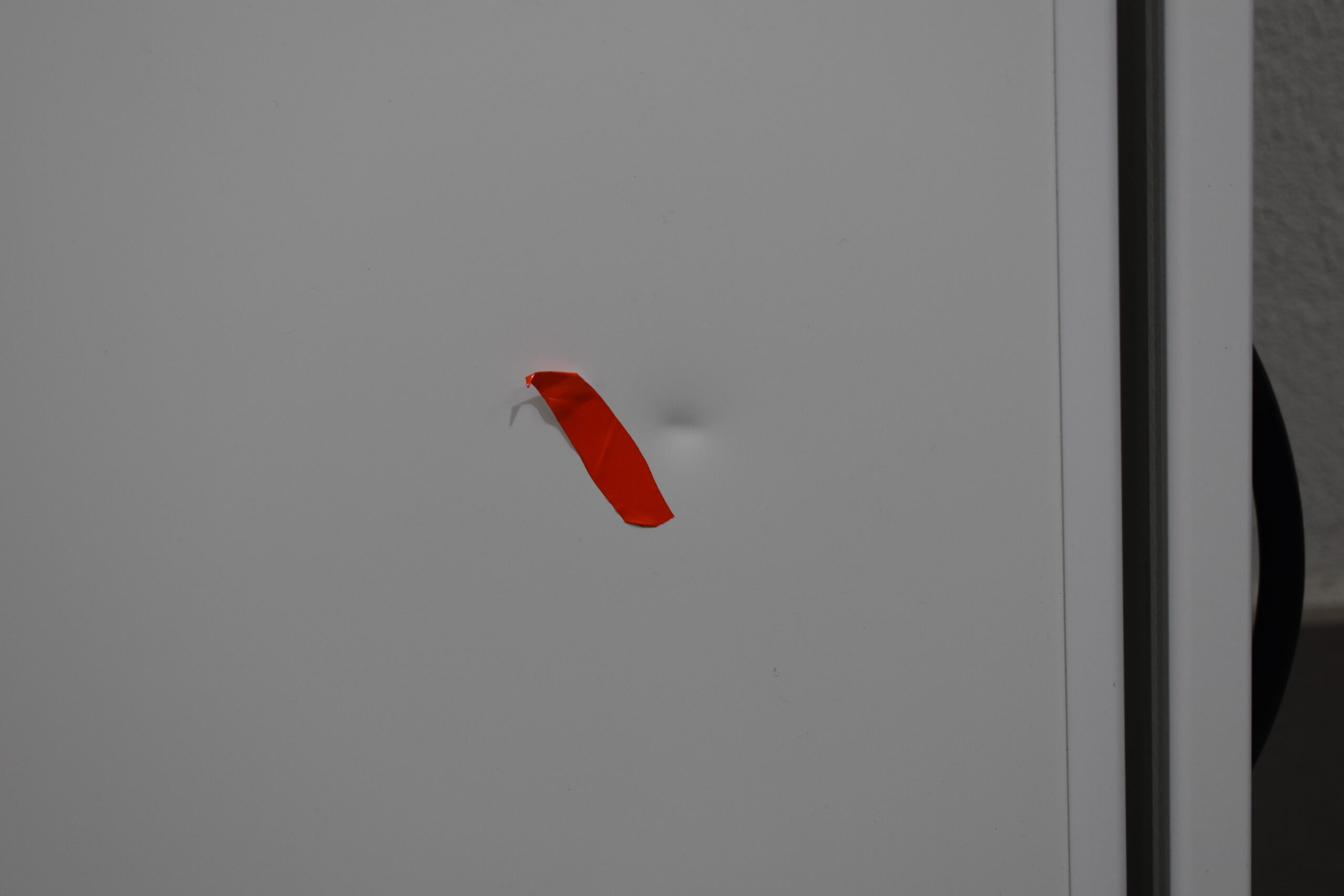 Arto Aufbautür 1810x600 mit Rahmen; weiß/schwarz – Bild 8