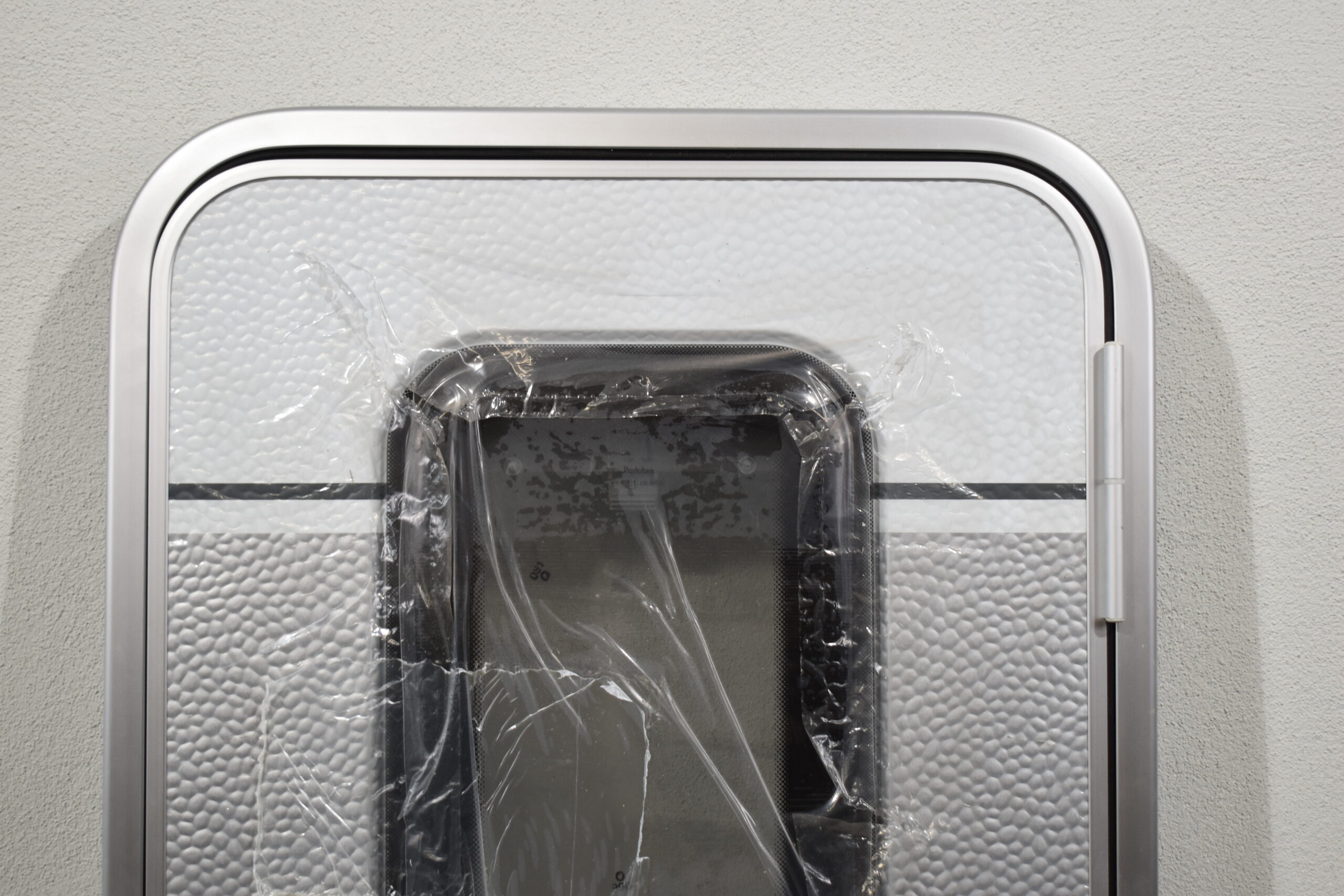 Knaus Aufbautür grau/weiß 600x1720mm – Bild 3