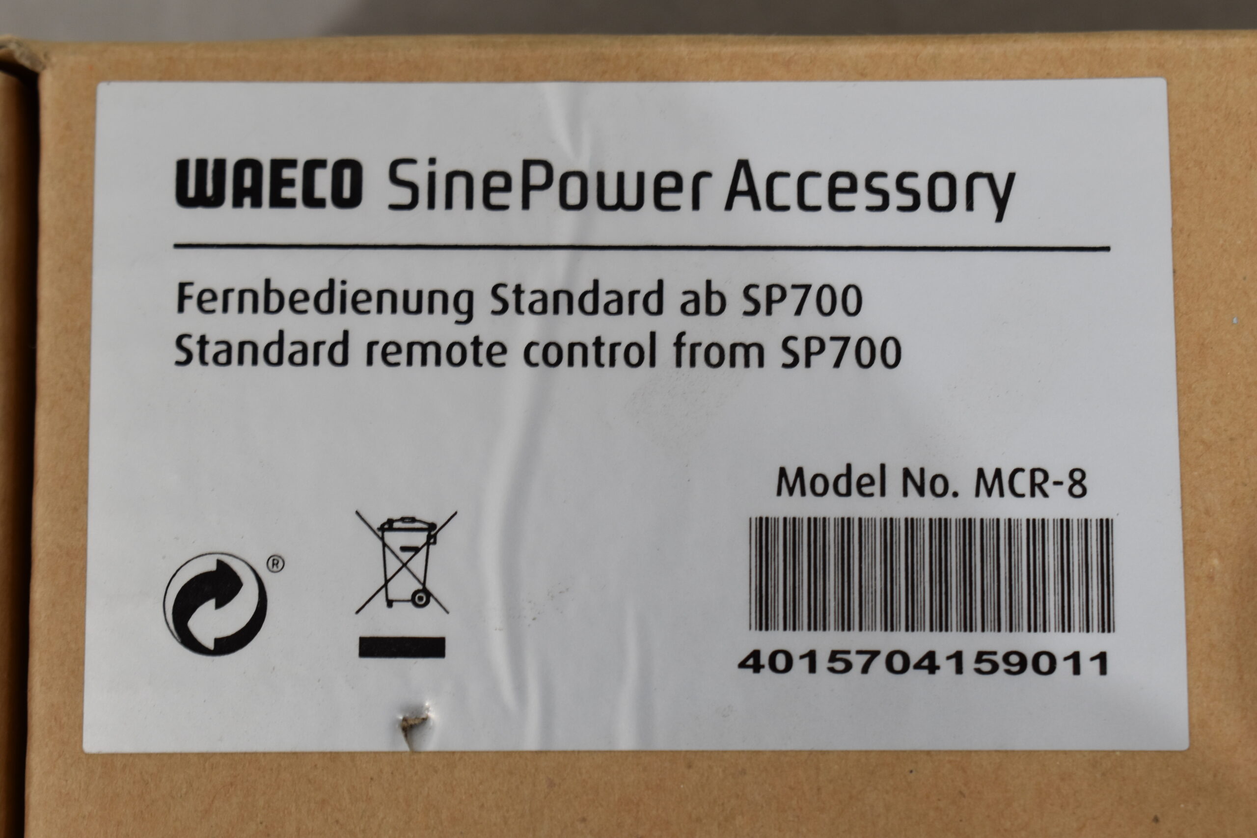 Waeco Fernbedienung Standard ab SP700 – Bild 6