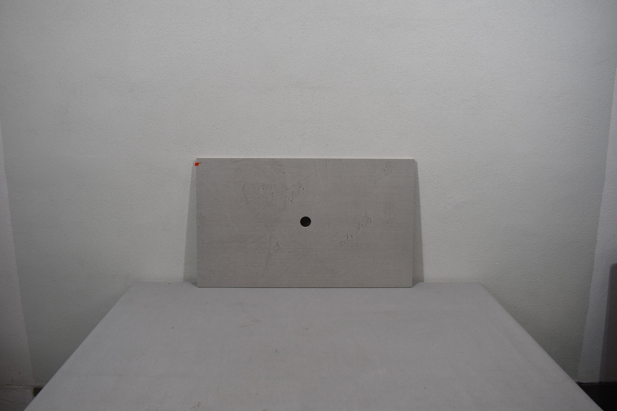 Niesmann und Bischoff Waschtischplatte Wohnmobil; Betonoptik; Loch 42mm