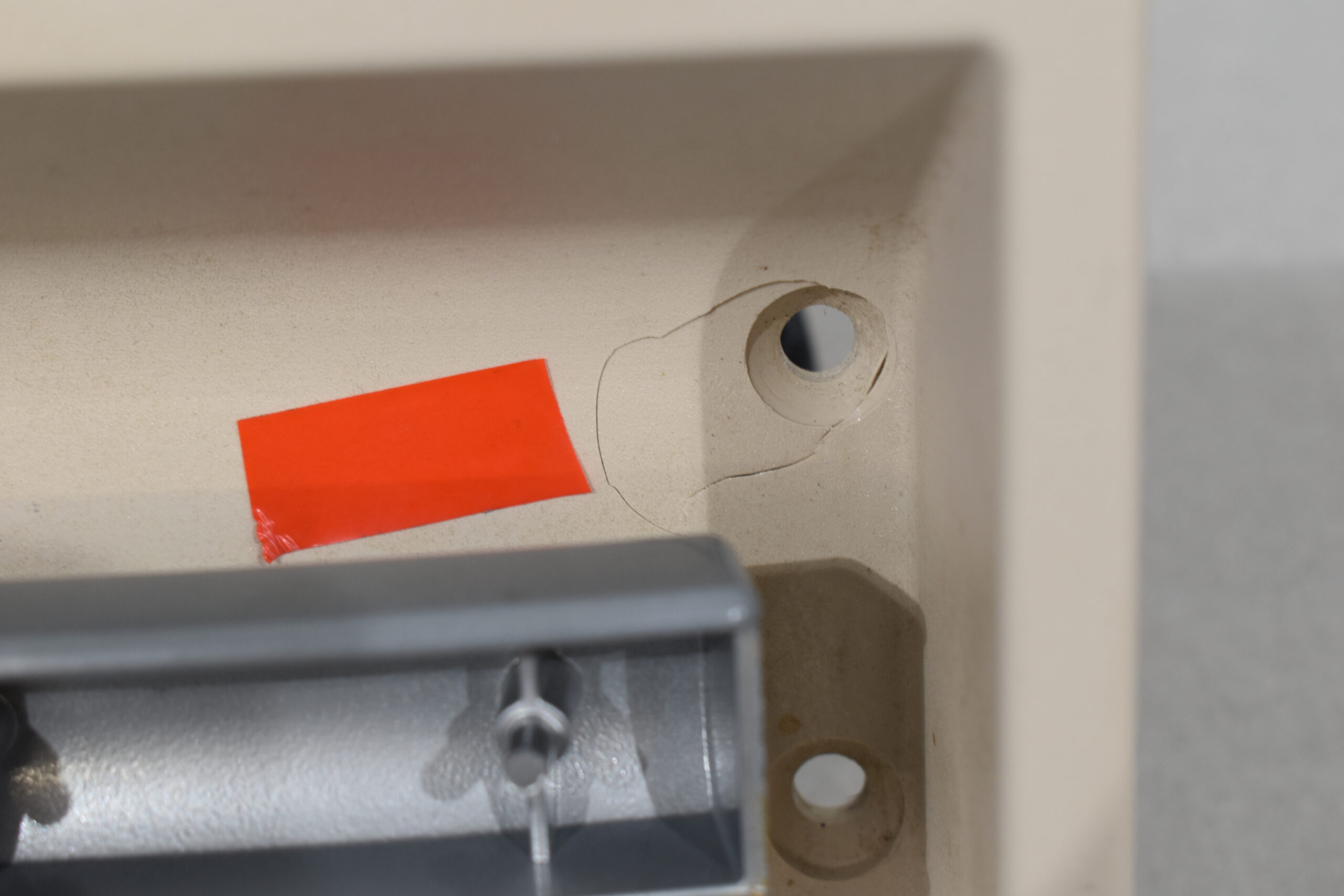 Hartal Innengriff für Aufbautür; beige – Bild 3