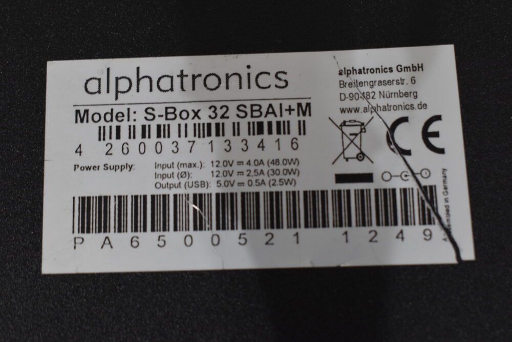Alphatronics Steuerbox 32 SBAI+M – Bild 8