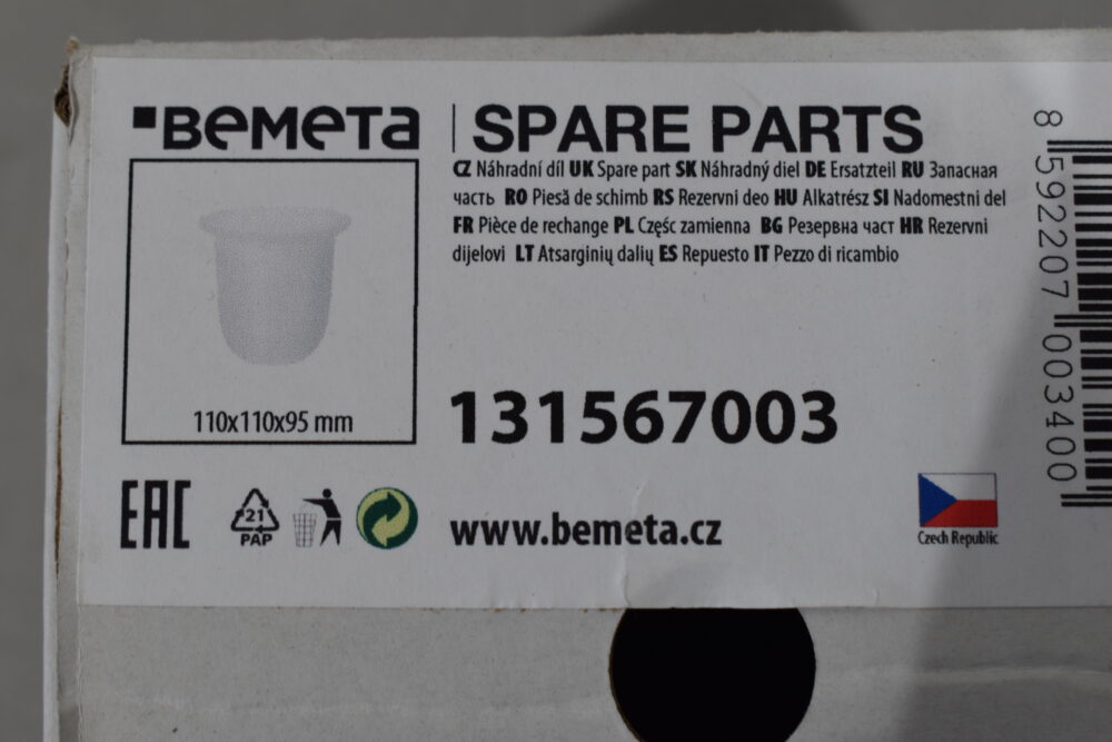 Bemeta Glas WC-Bürstenhalter – Bild 7