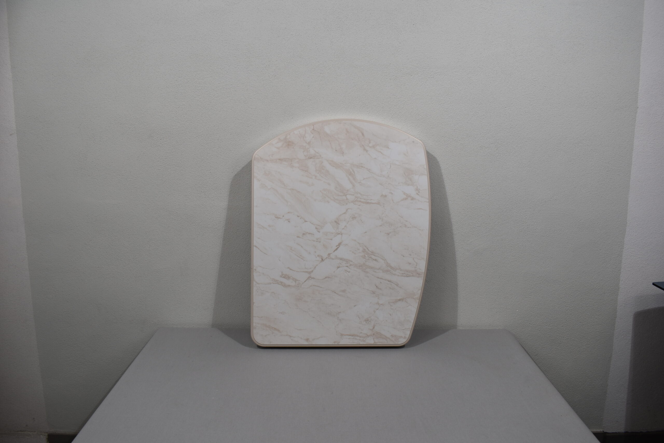 Tischplatte 65x835x650mm; creme/beige