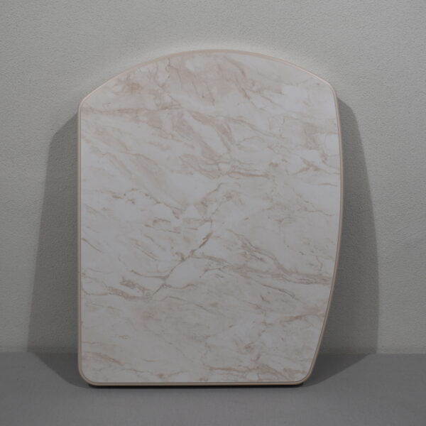 Alternative view of Tischplatte 65x835x650mm; creme/beige