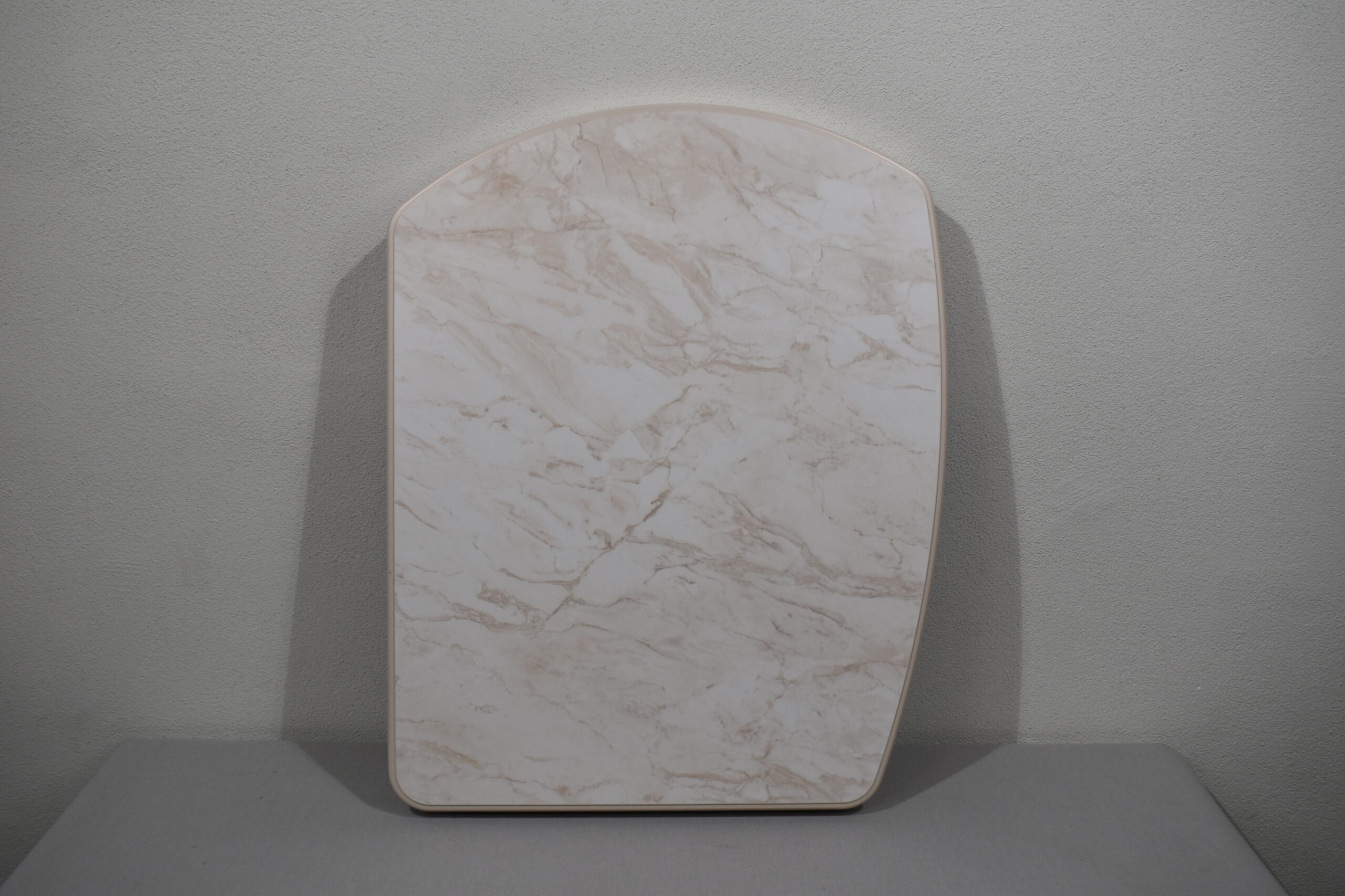 Tischplatte 65x835x650mm; creme/beige – Bild 2