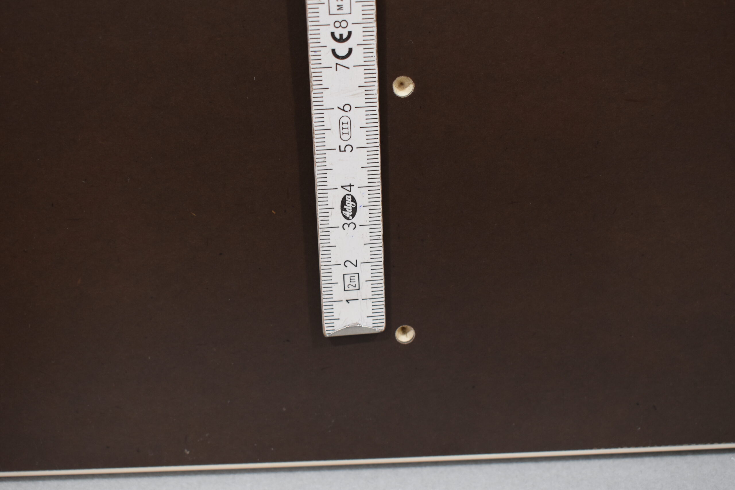 Tischplatte 30x890x810mm; beige Strukturiert – Bild 7