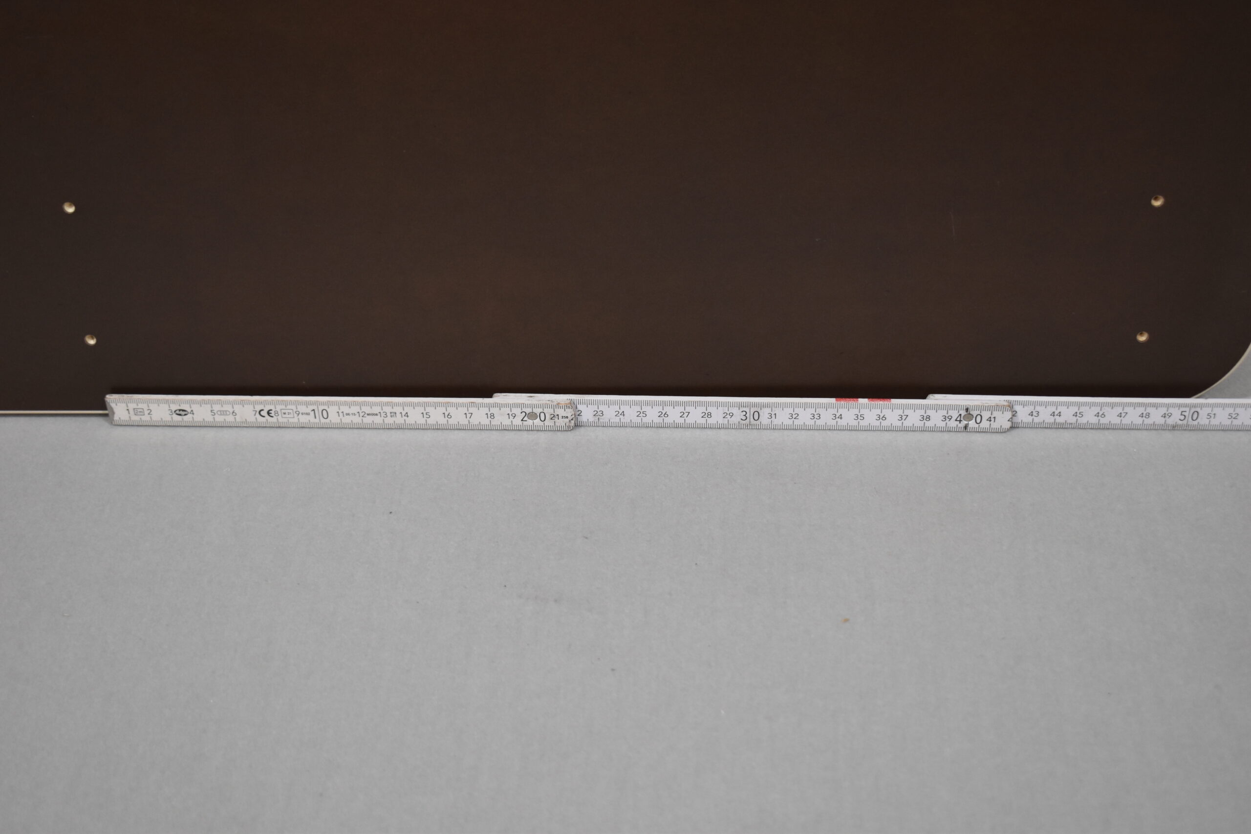 Tischplatte 30x890x810mm; beige Strukturiert – Bild 8