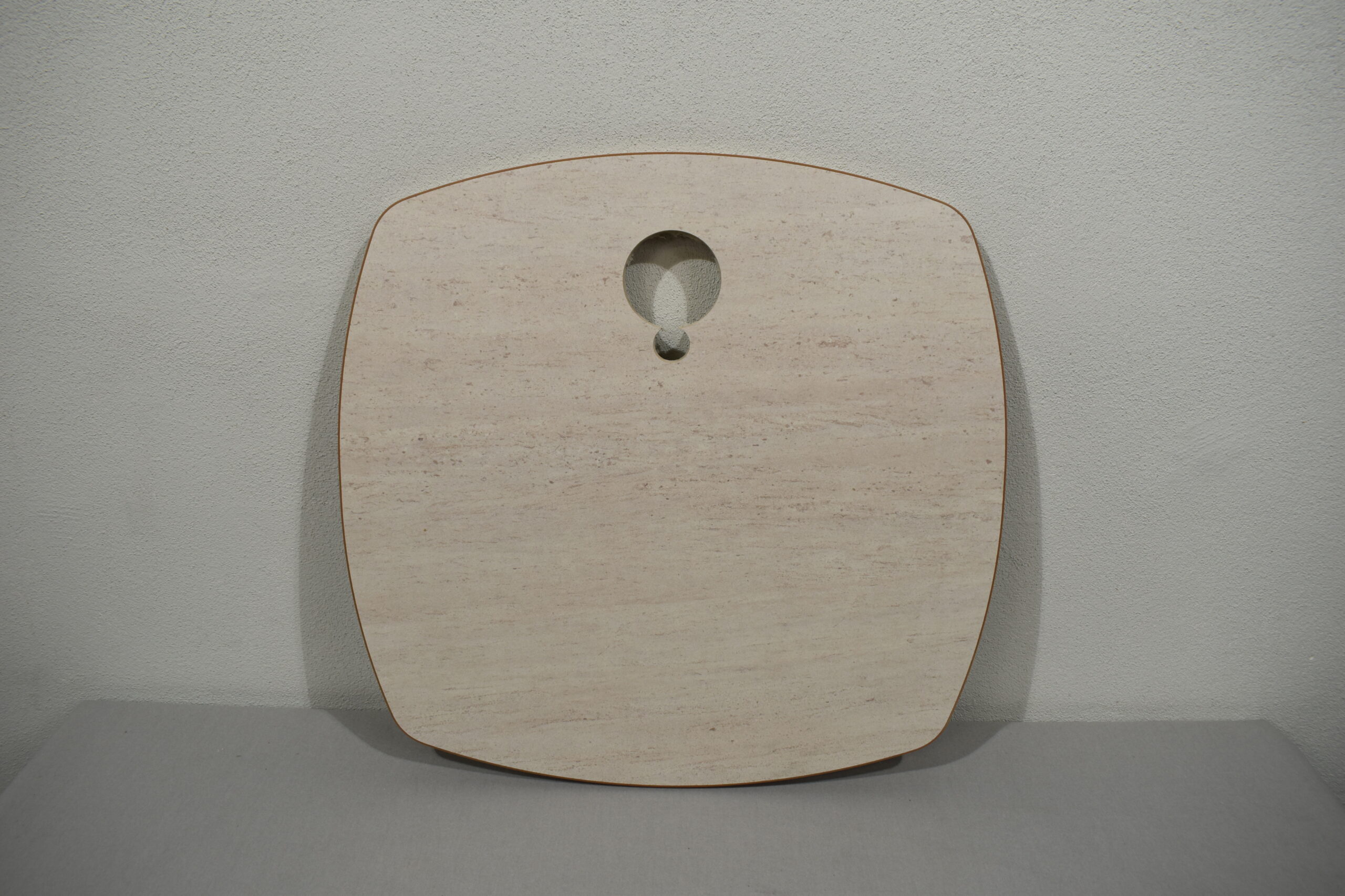 Tischplatte-Verbreiterung 25x655x635mm; beige/braun – Bild 2