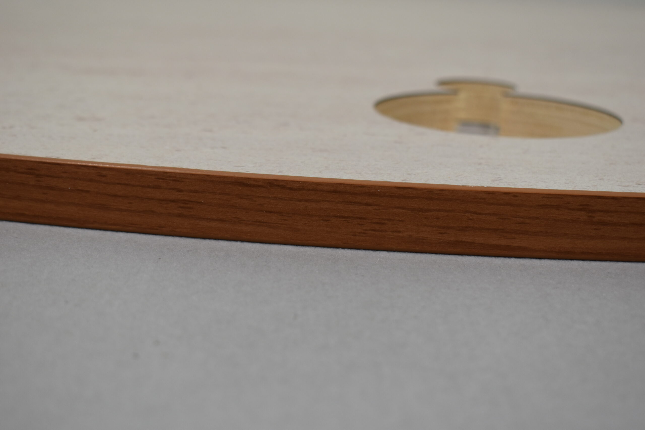 Tischplatte-Verbreiterung 25x655x635mm; beige/braun – Bild 7