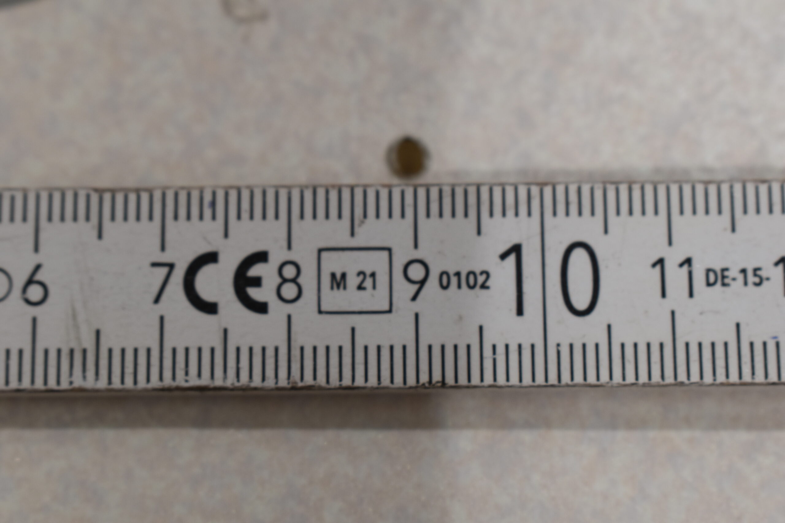 Tischplatte-Verbreiterung 25x655x635mm; beige/braun – Bild 11