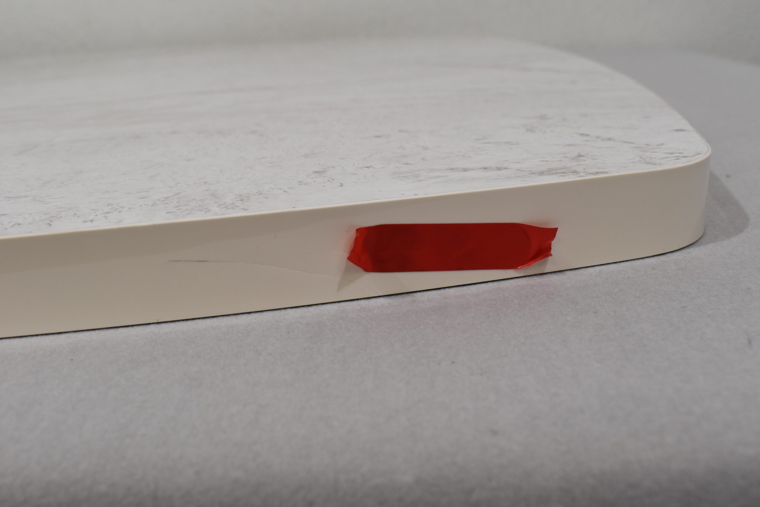 Tischplatte 30x850x975mm; grau/weiß – Bild 6