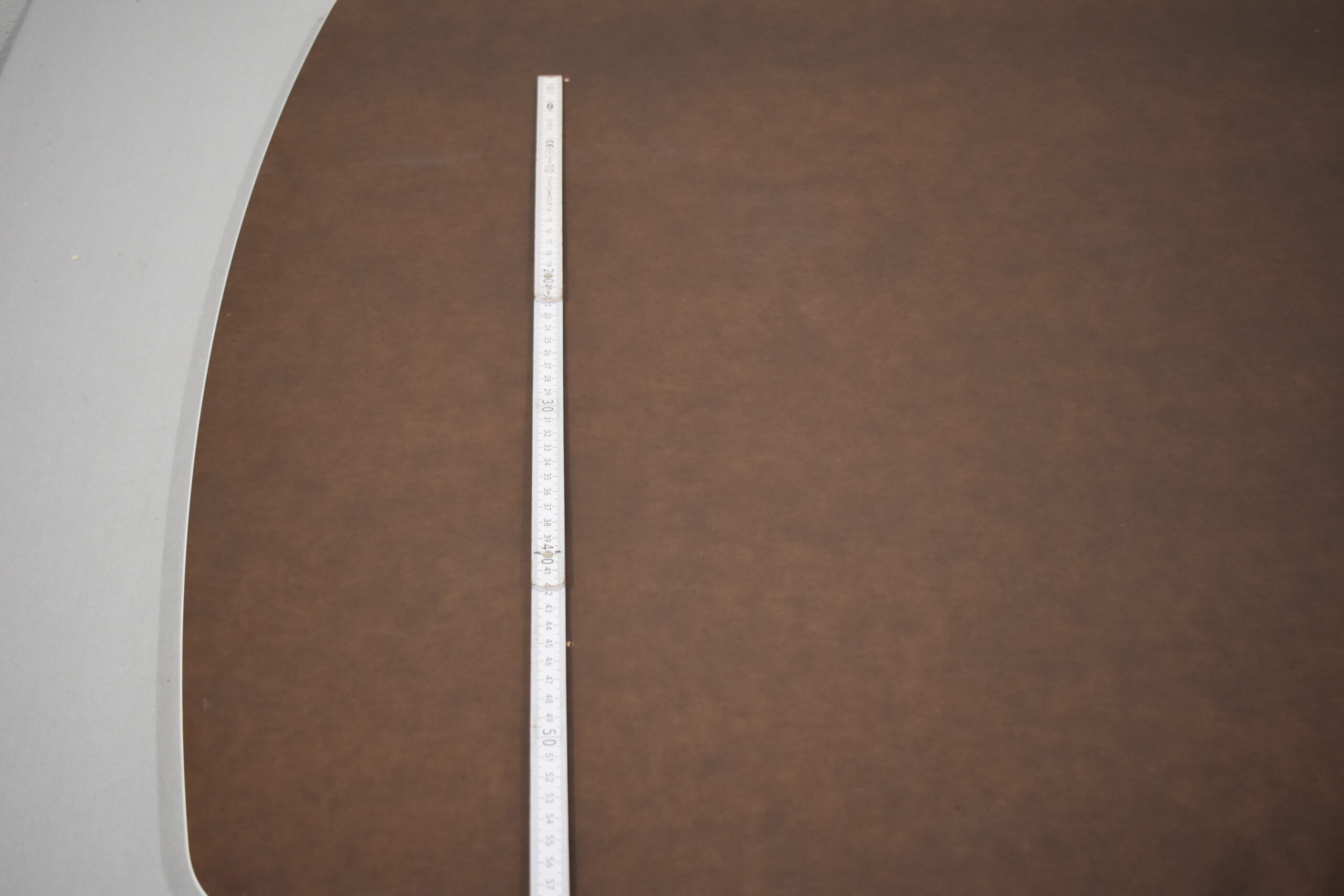 Tischplatte 30x850x975mm; grau/weiß – Bild 8