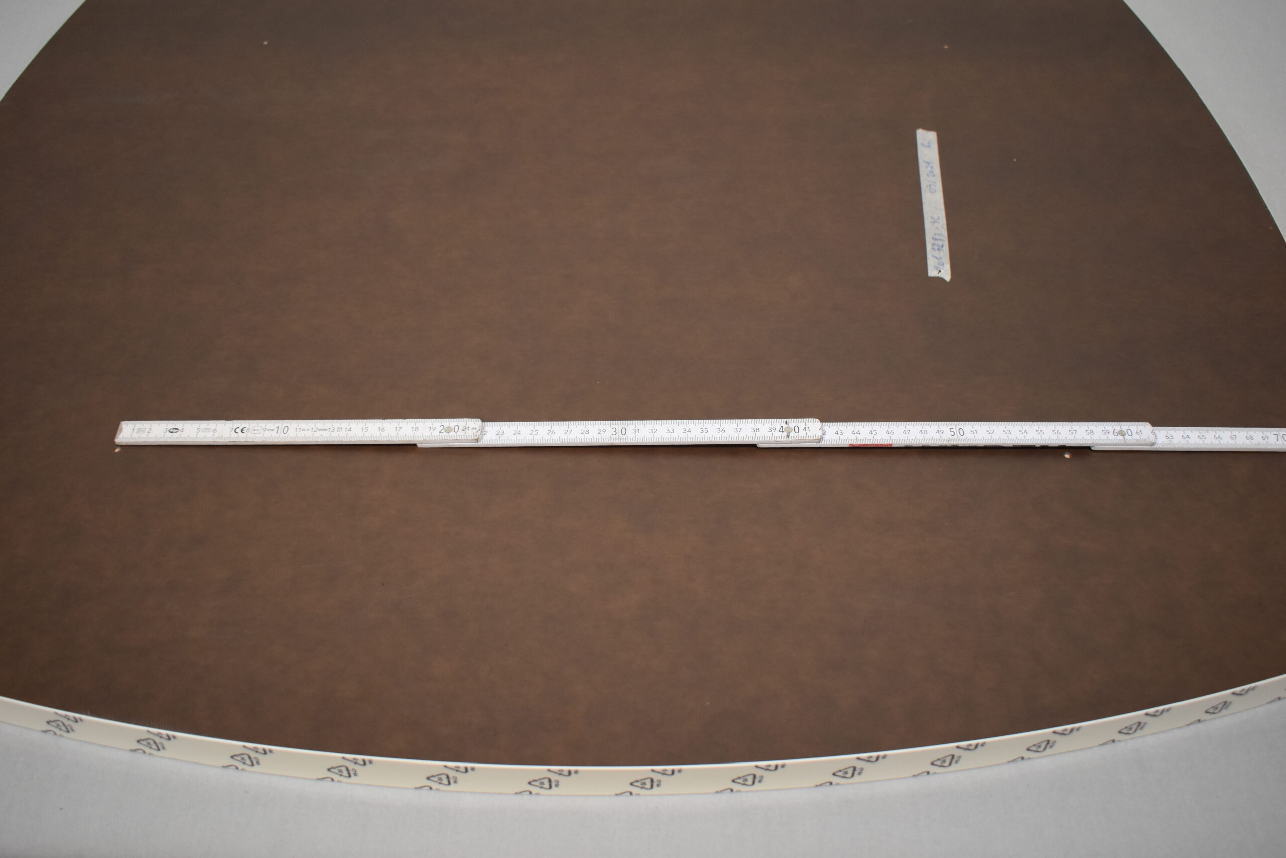 Tischplatte 30x850x975mm; grau/weiß – Bild 10