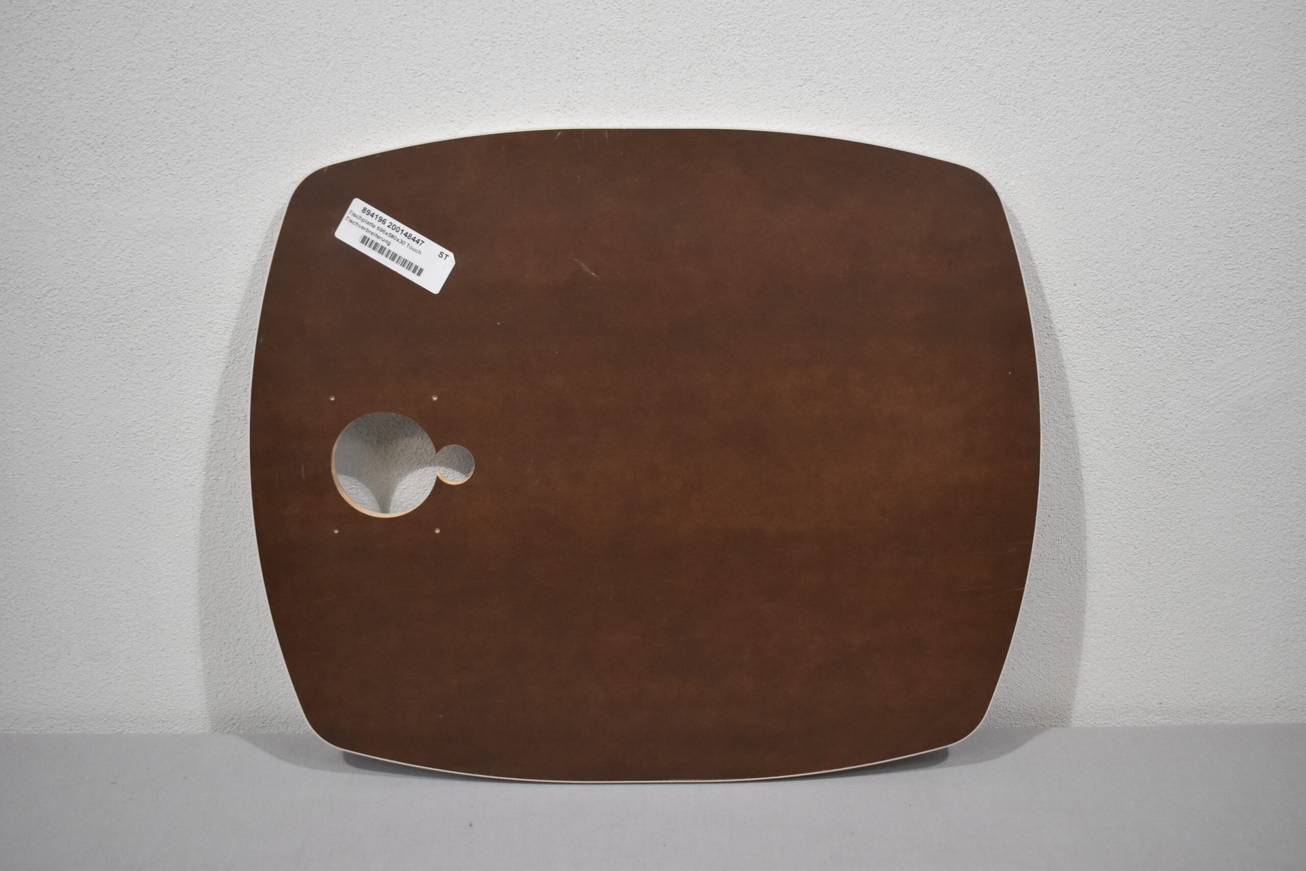 Tischplatte-Verbreiterung 30x580x696mm; beige Strukturiert – Bild 5