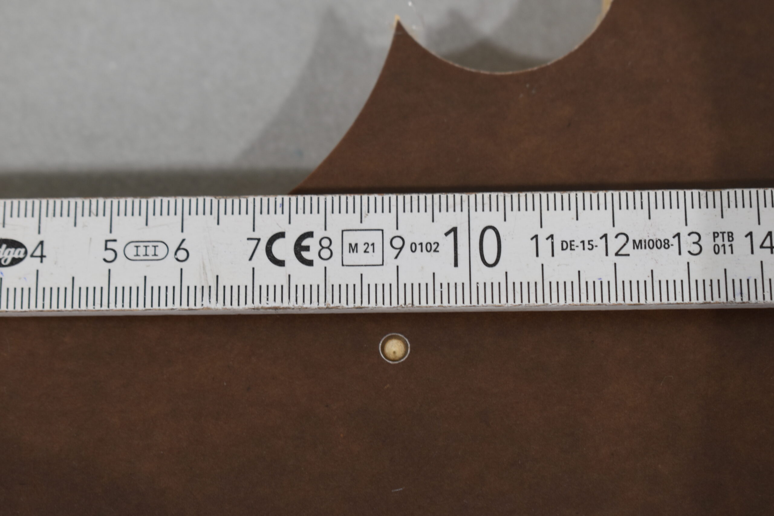 Tischplatte-Verbreiterung 30x580x696mm; beige Strukturiert – Bild 12