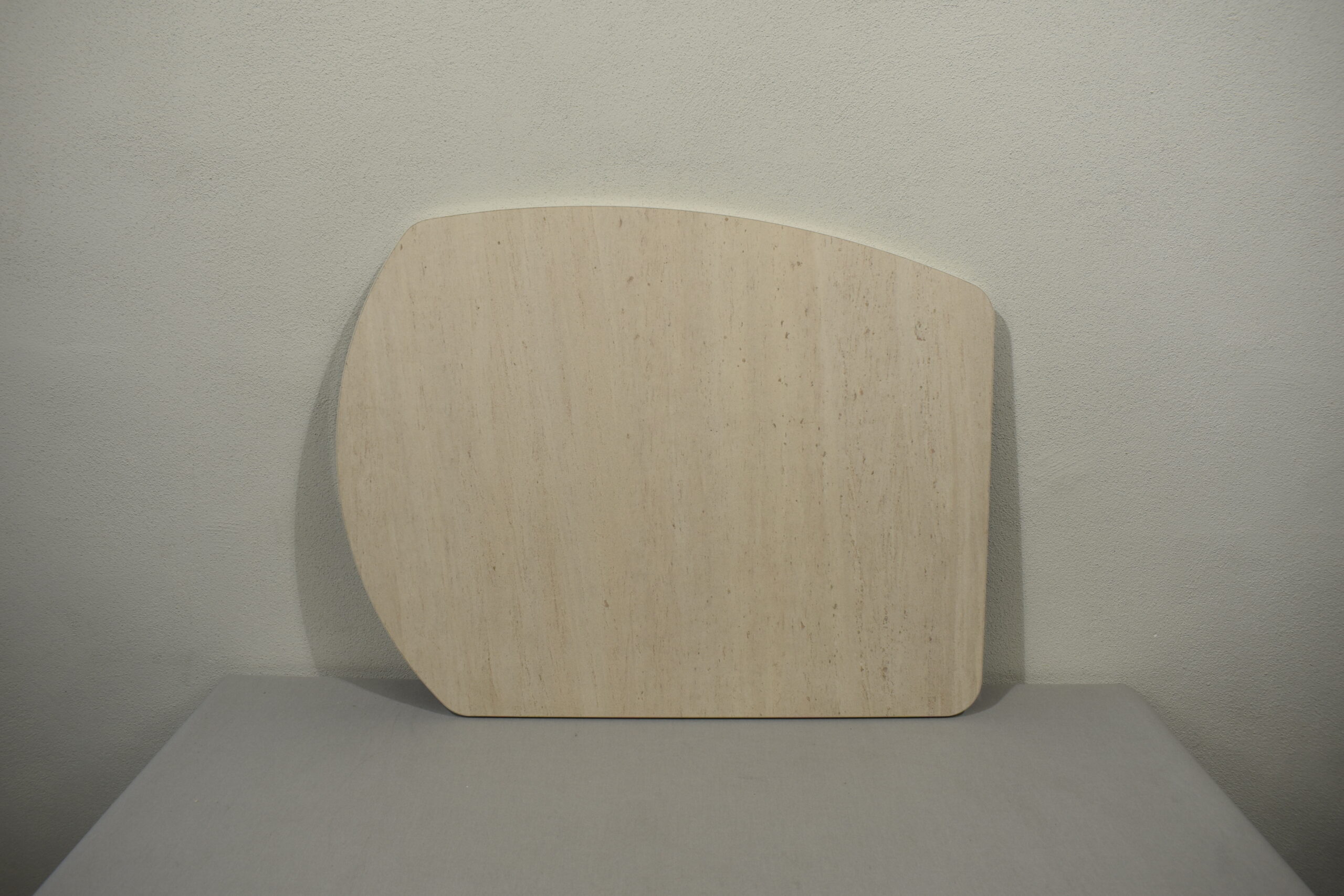 Tischplatte 30x715x915mm; beige/weiß