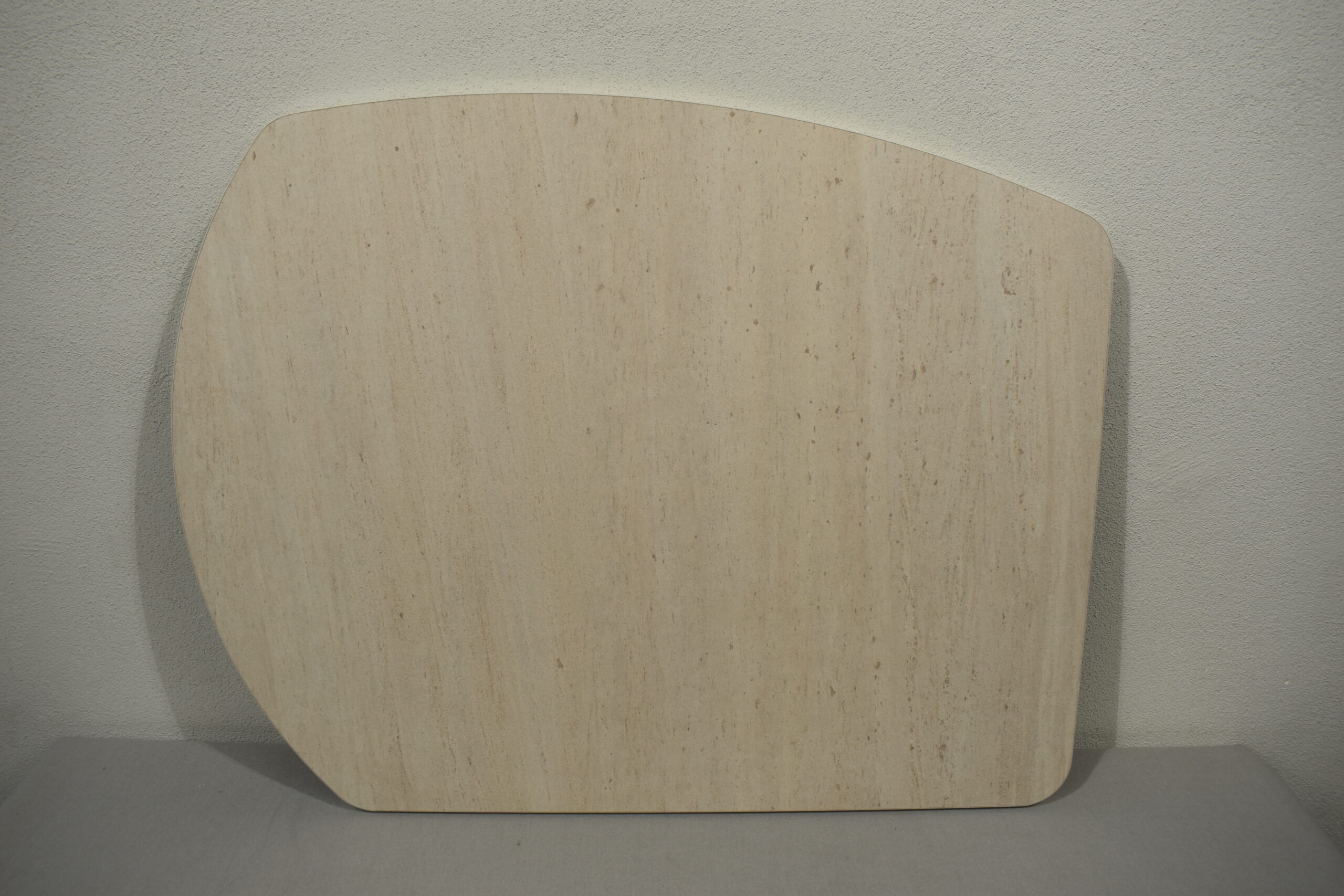 Tischplatte 30x715x915mm; beige/weiß – Bild 2