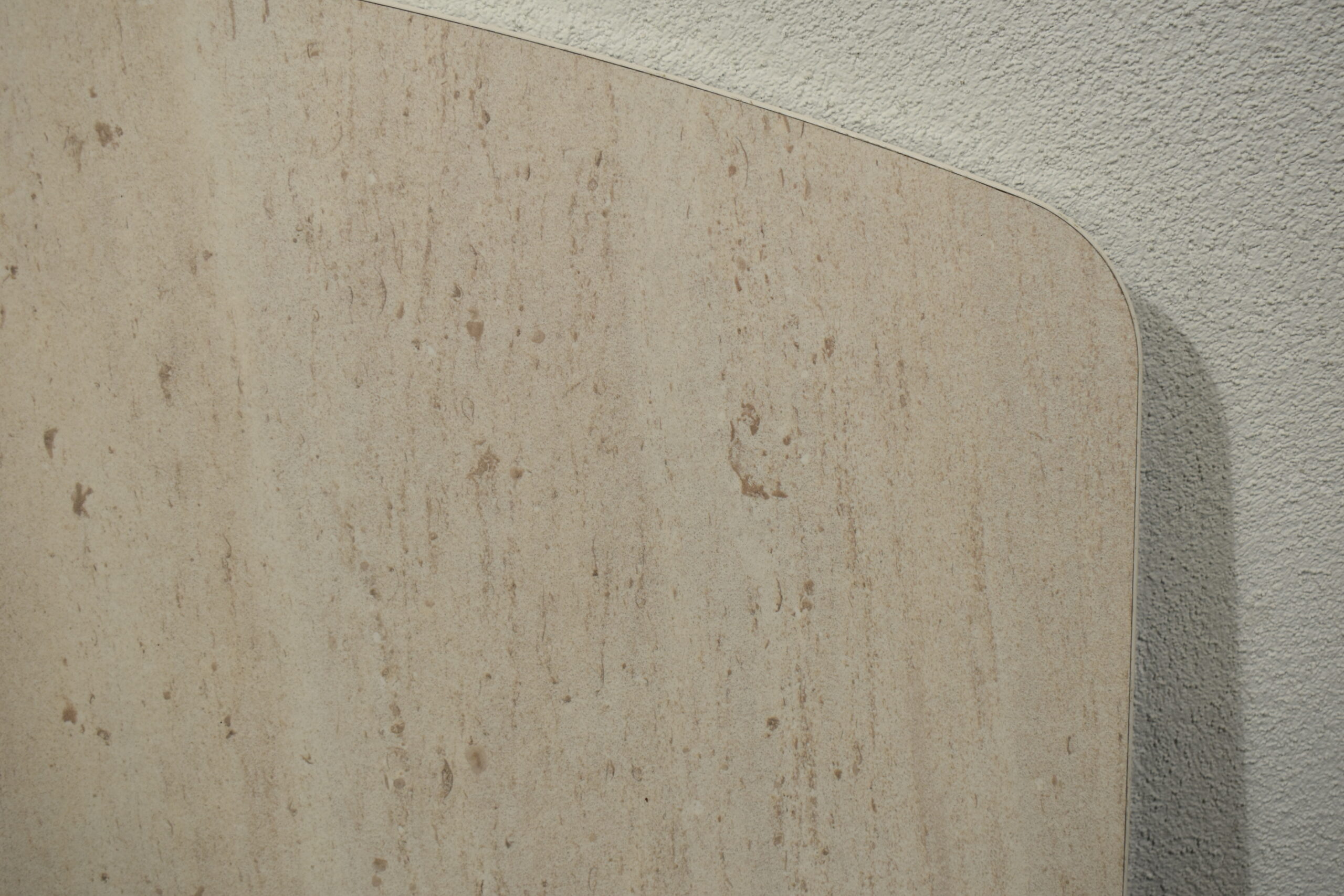 Tischplatte 30x715x915mm; beige/weiß – Bild 3