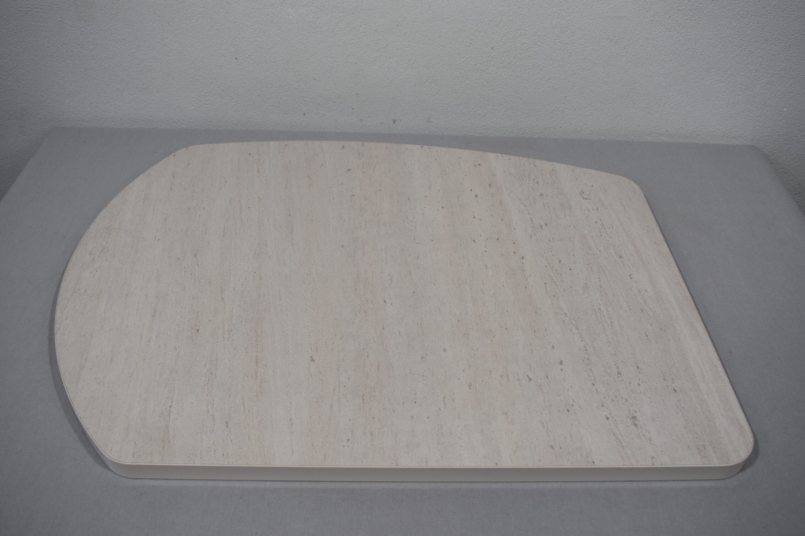 Tischplatte 30x715x915mm; beige/weiß – Bild 5