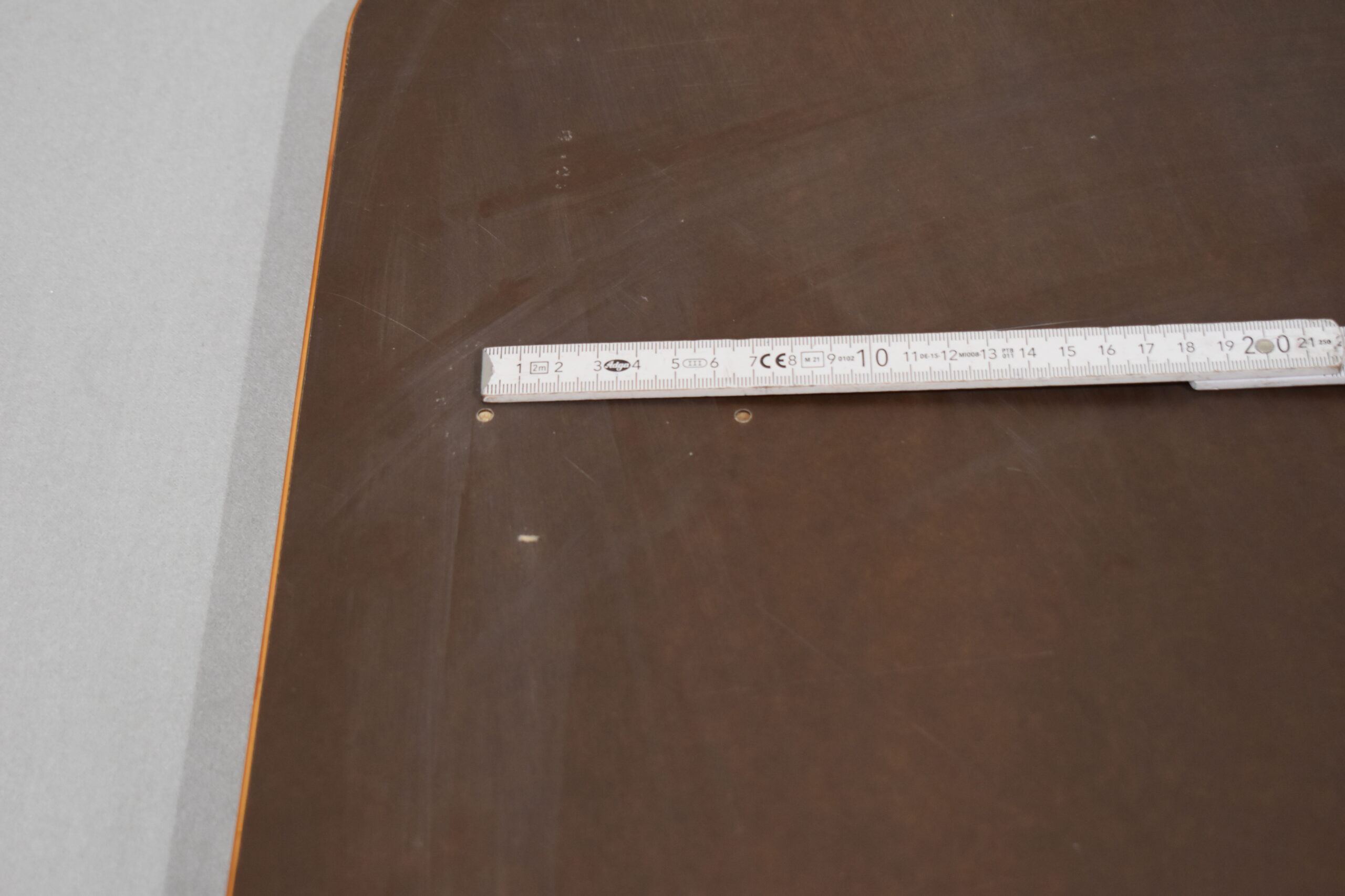 Tischplatte 35x835x915mm; beige/braun – Bild 7