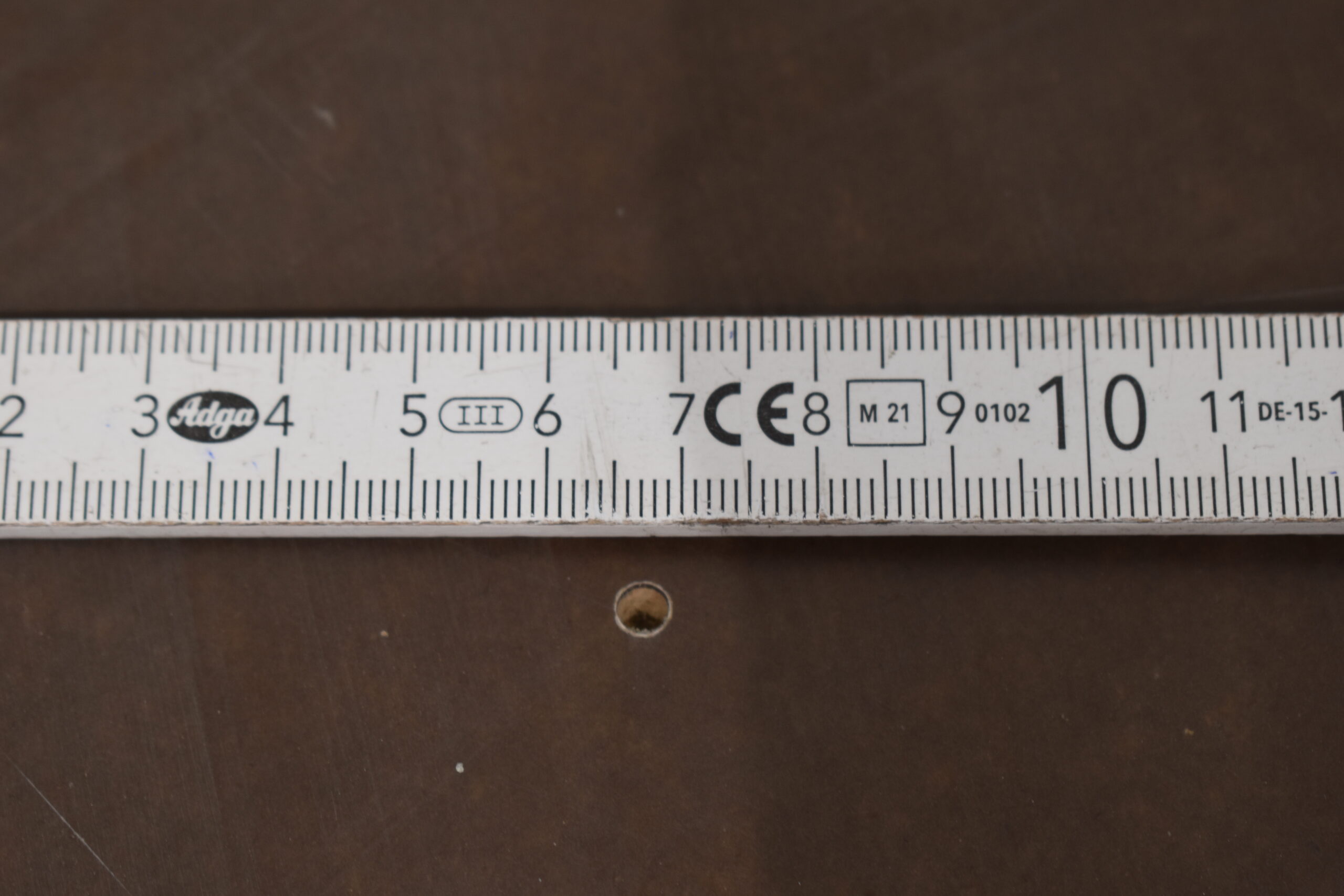 Tischplatte 35x835x915mm; beige/braun – Bild 8