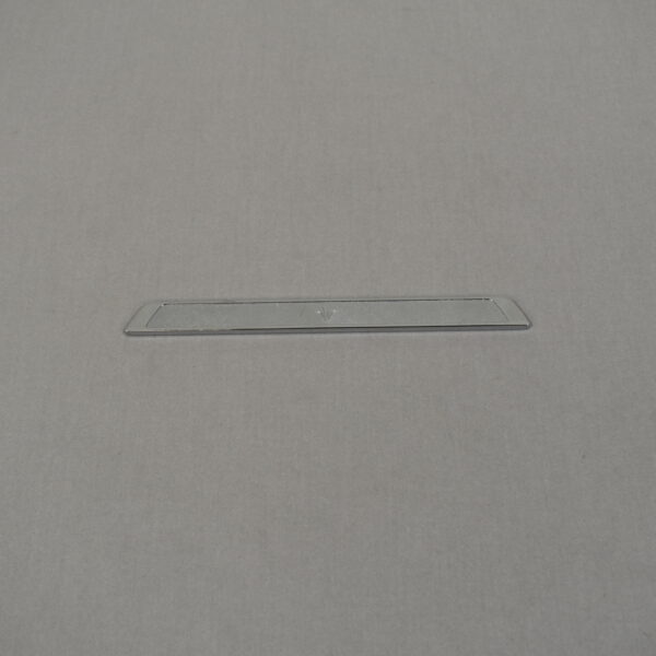 Niesmann und Bischoff Chromblende mit Lilie; 6x25x270mm