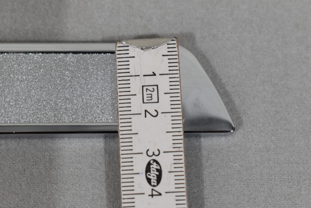Niesmann und Bischoff Chromblende mit Lilie; 6x25x270mm – Bild 5