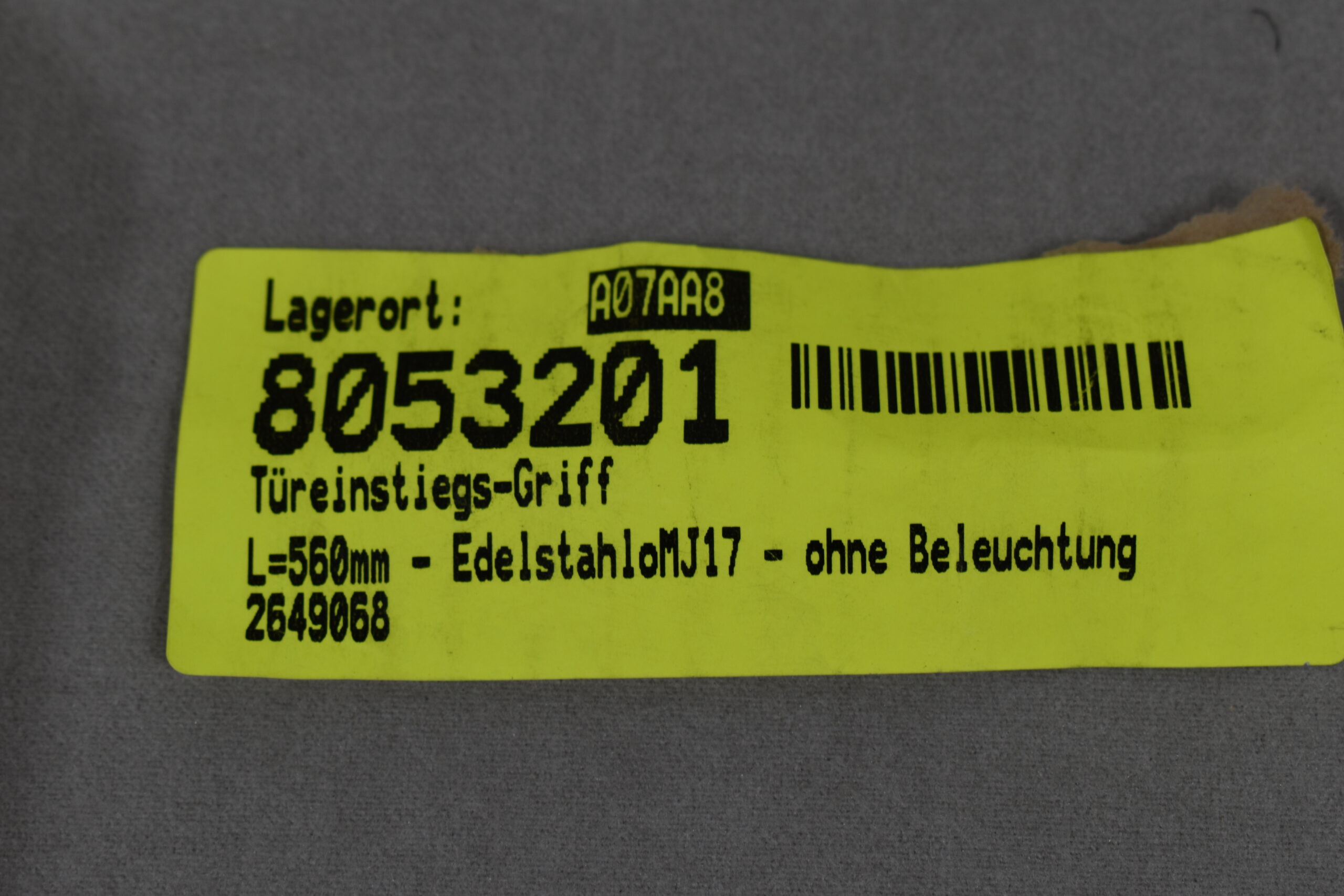 Niesmann+Bischoff Türeinstiegs-Griff; 560mm – Bild 10