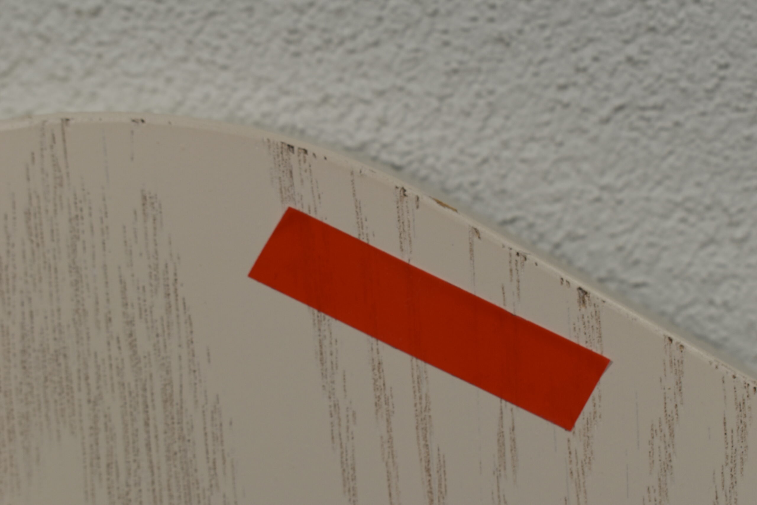 Tischplatte 30x800x690mm; weiß/braun – Bild 3