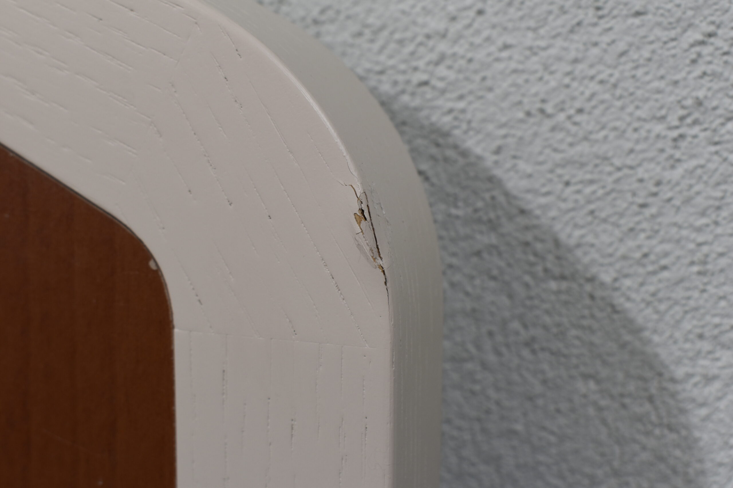 Tischplatte 30x800x690mm; weiß/braun – Bild 5