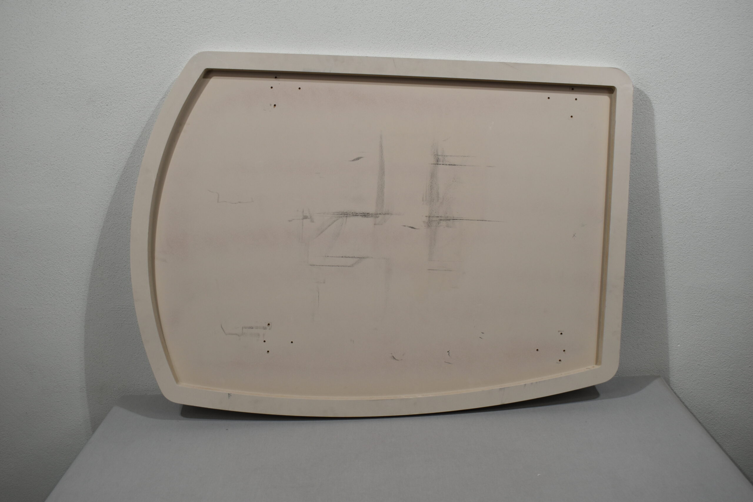 Tischplatte 60x840x1160mm; beige/braun – Bild 6