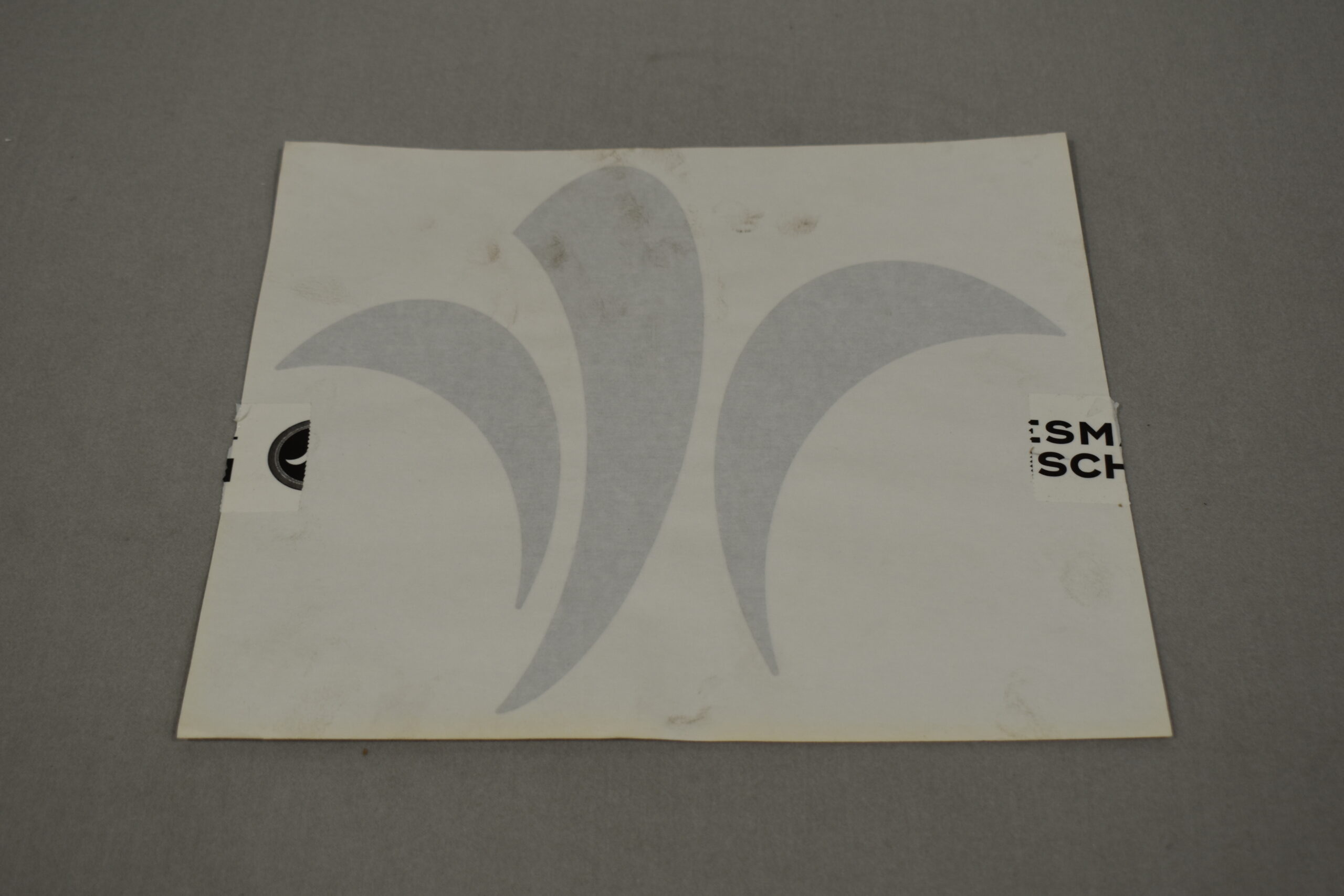 Niesmann und Bischoff Lilie Dekor / Aufkleber; silber – Bild 2