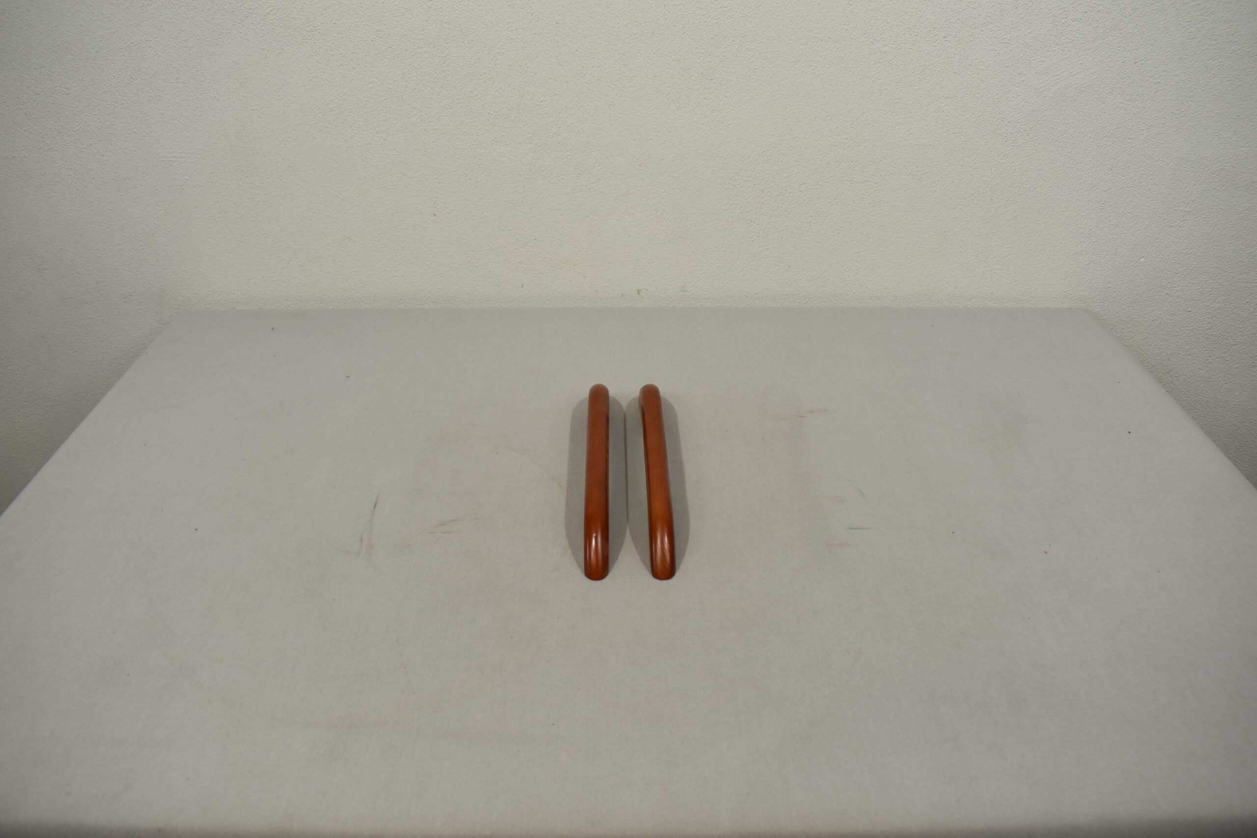 Holzgriff Paar; dunkel braun; 360x25mm