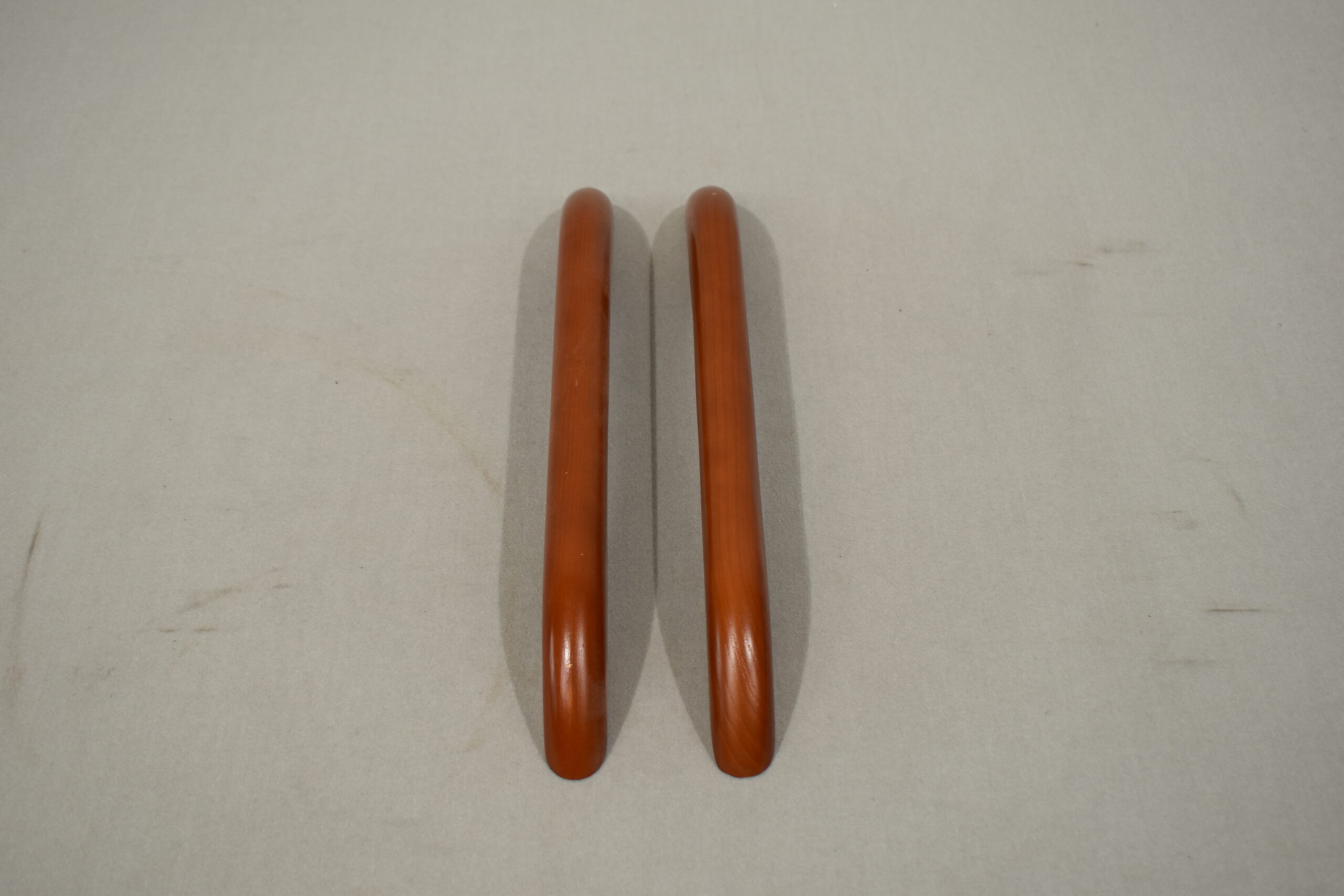 Holzgriff Paar; dunkel braun; 360x25mm – Bild 2