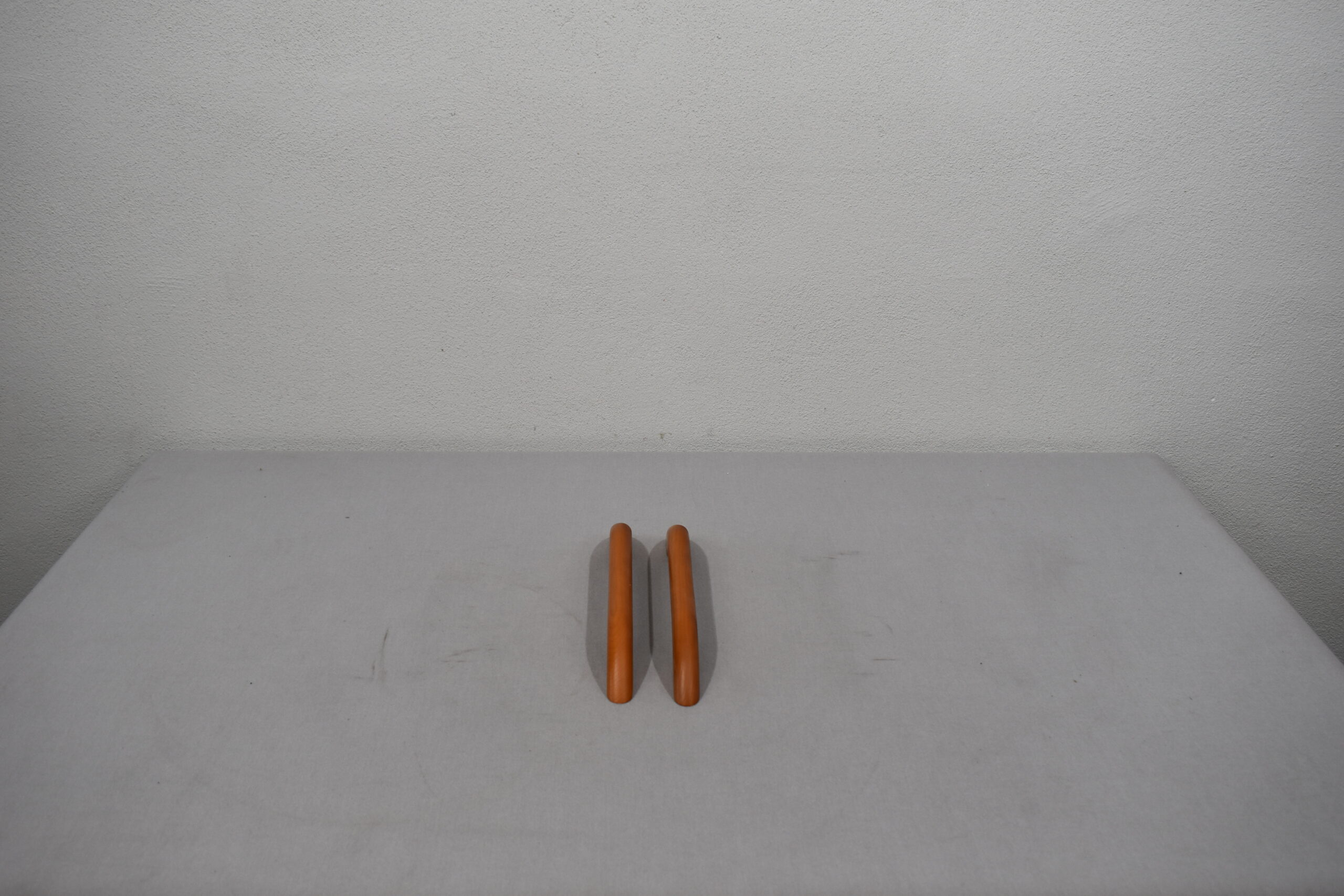 Holzgriff Paar; hell braun 360x25mm