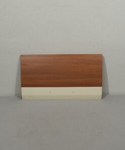 Möbelklappe gebogen; braun-weiß; 390x645mm