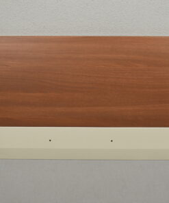 Alternative view of Möbelklappe gebogen; braun-weiß; 390x645mm