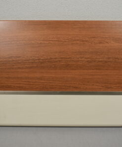 Alternative view of Möbelklappe gebogen; braun-weiß; 420x603mm