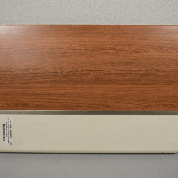 Alternative view of Möbelklappe gebogen; braun-weiß; 420x603mm